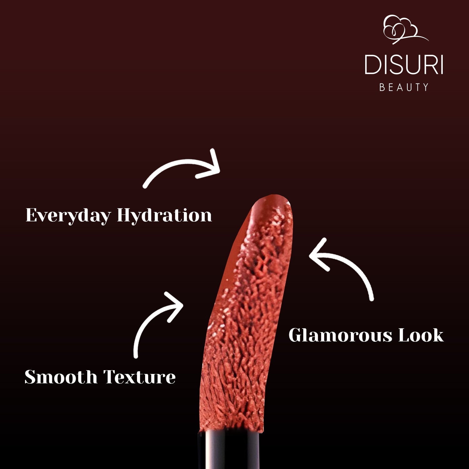 DISURI Beauty Glossy Blast Lip Gloss - Nana (M50)