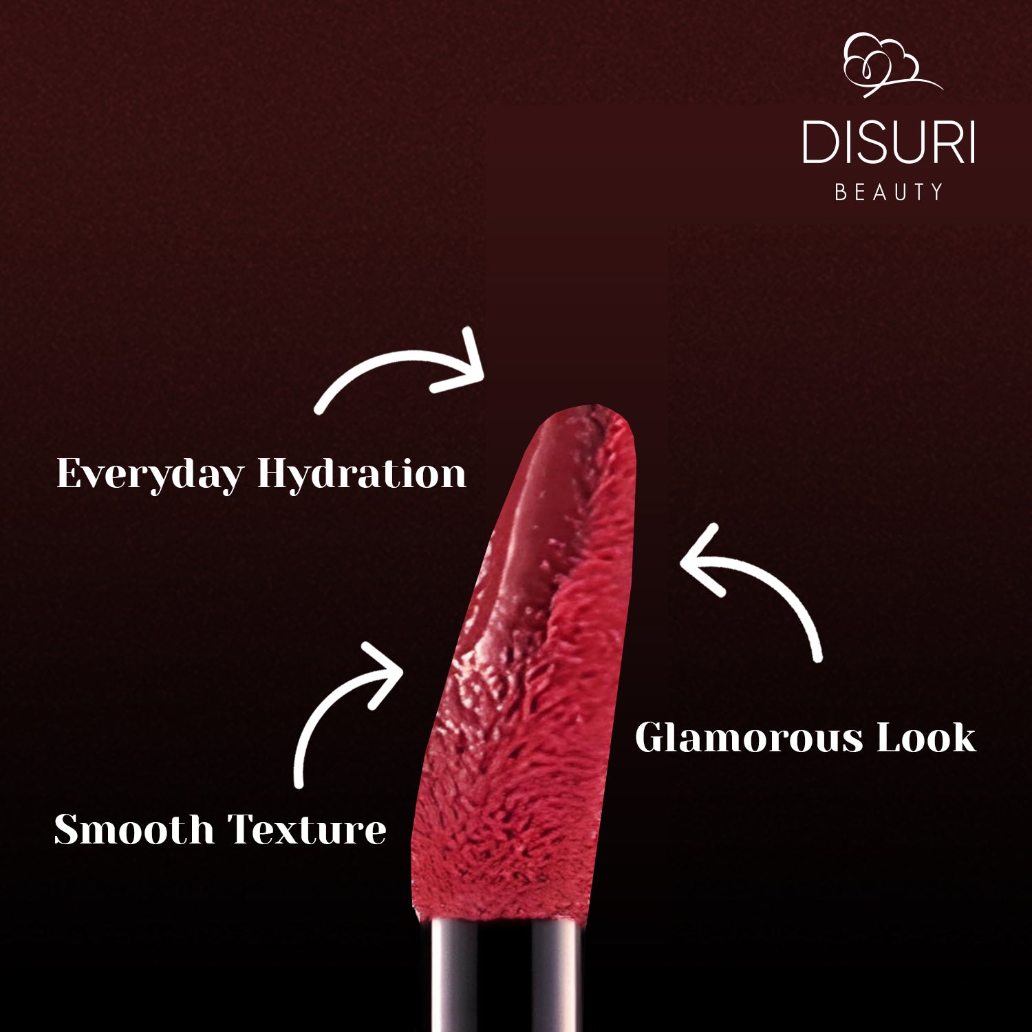 DISURI Beauty Glossy Blast Lip Gloss - No Games Please (M64)