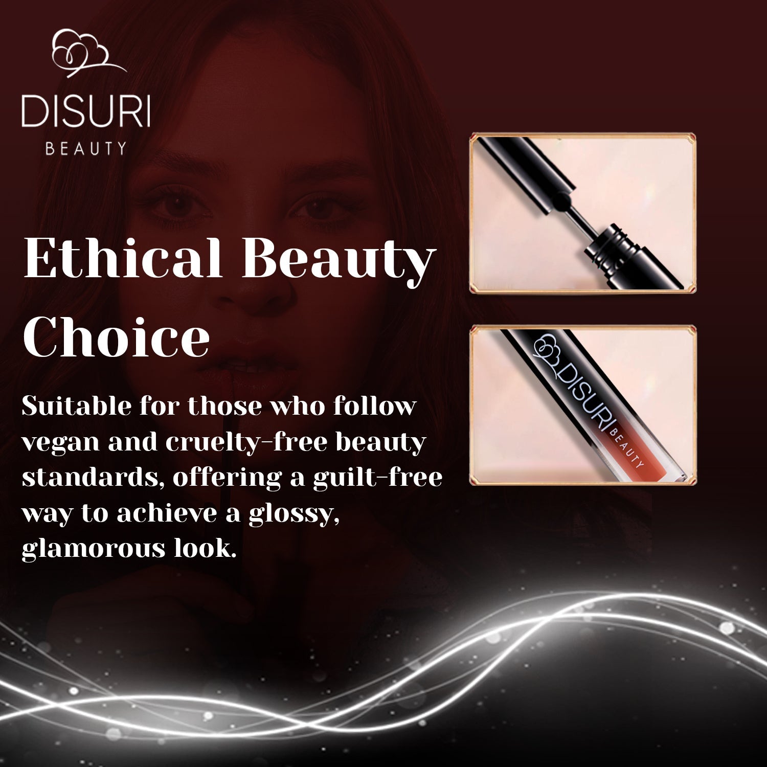 DISURI Beauty Glossy Blast Lip Gloss - Nana (M50)