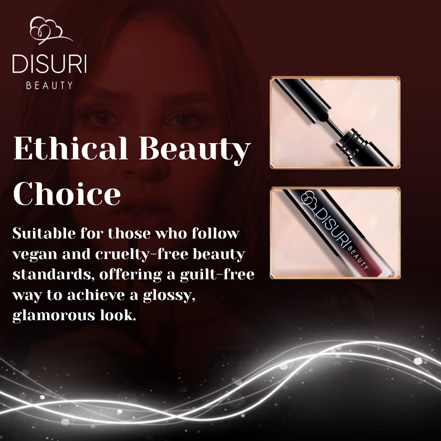 DISURI Beauty Glossy Blast Lip Gloss - La Brechadora (M62)