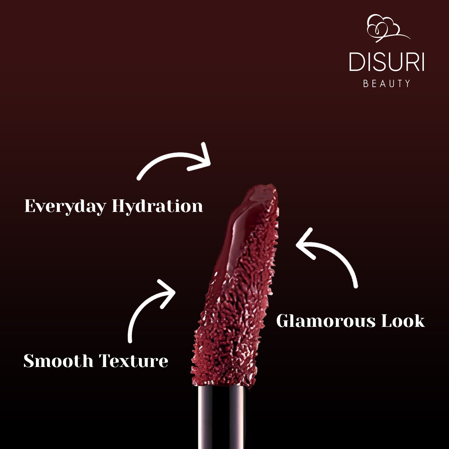 DISURI Beauty Glossy Blast Lip Gloss - La Brechadora (M62)
