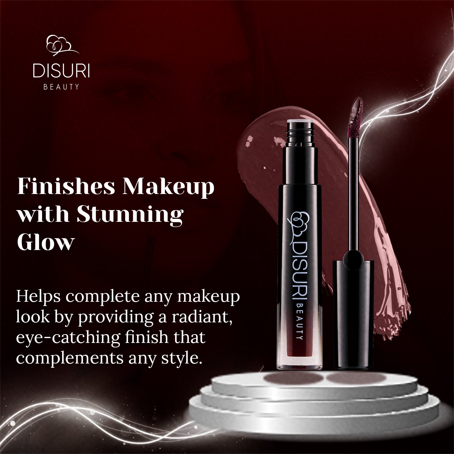 DISURI Beauty Glossy Blast Lip Gloss - Pie in The Sky (M12)
