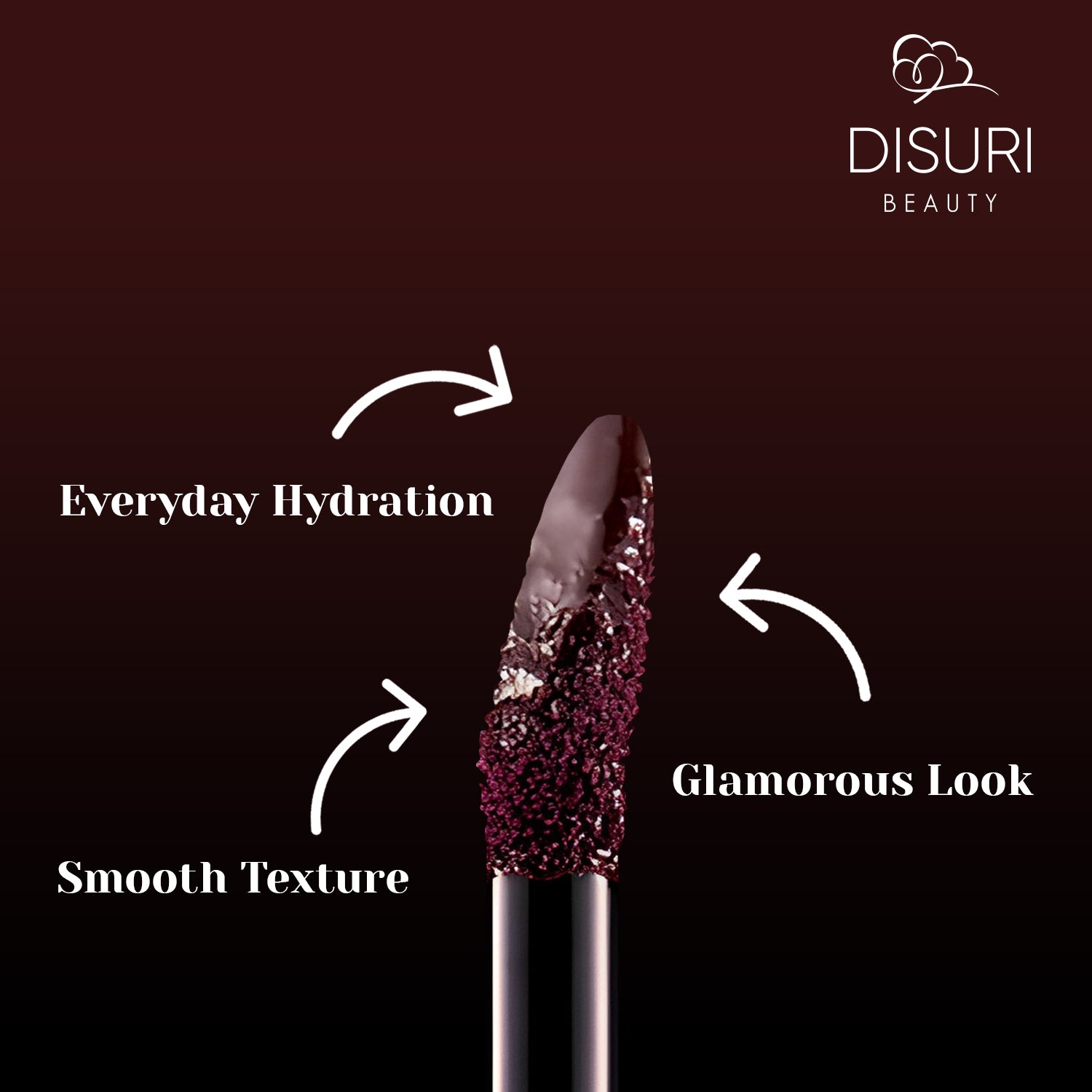 DISURI Beauty Glossy Blast Lip Gloss - Pie in The Sky (M12)