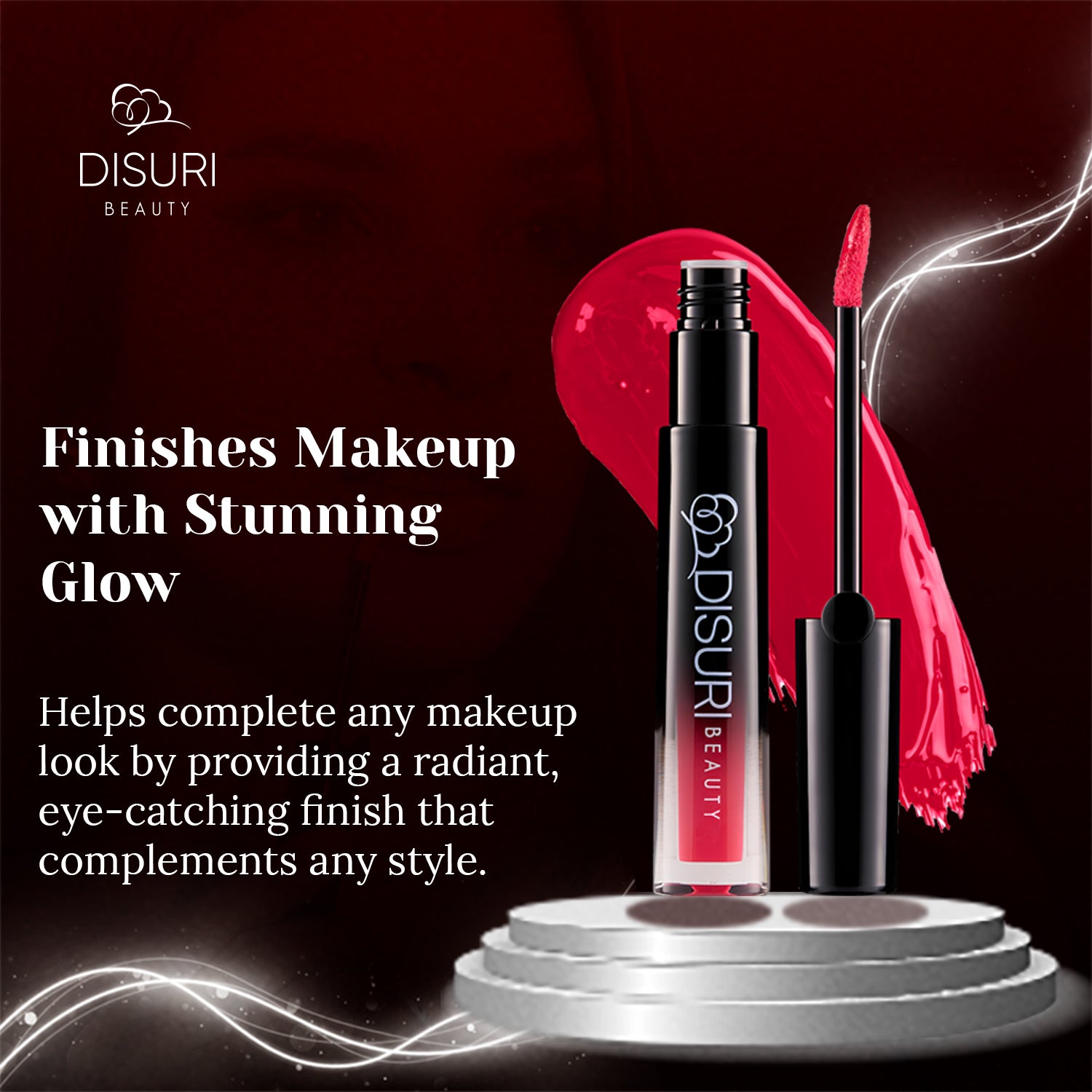 DISURI Beauty Glossy Blast Lip Gloss - Jigga (M37)