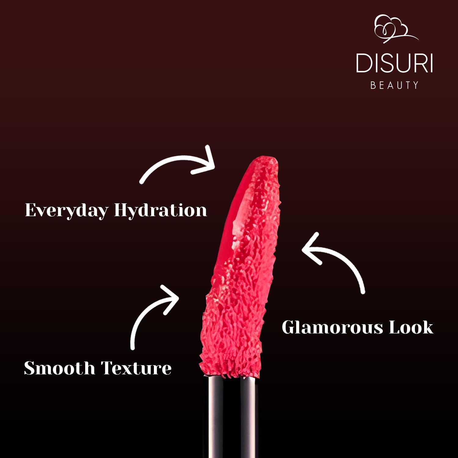 DISURI Beauty Glossy Blast Lip Gloss - Jigga (M37)