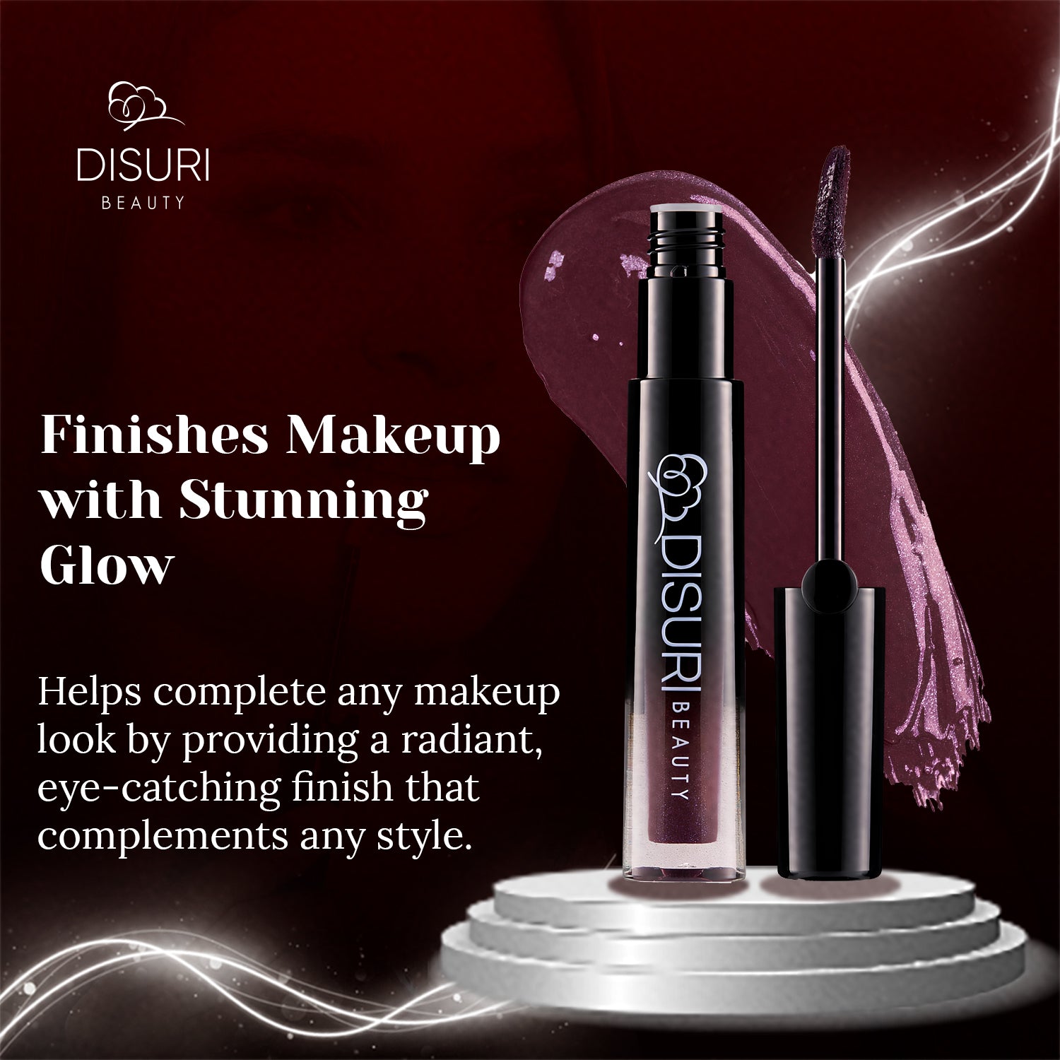 DISURI Beauty Glossy Blast Lip Gloss - Harlem (M72)