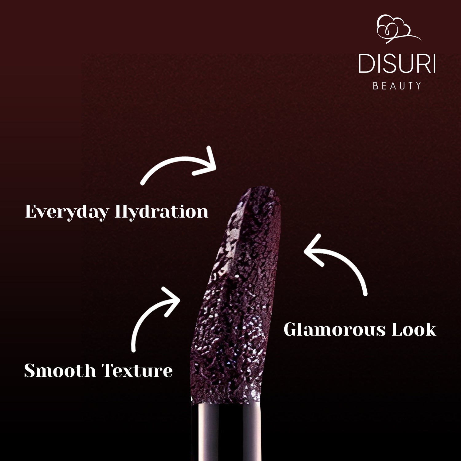 DISURI Beauty Glossy Blast Lip Gloss - Harlem (M72)