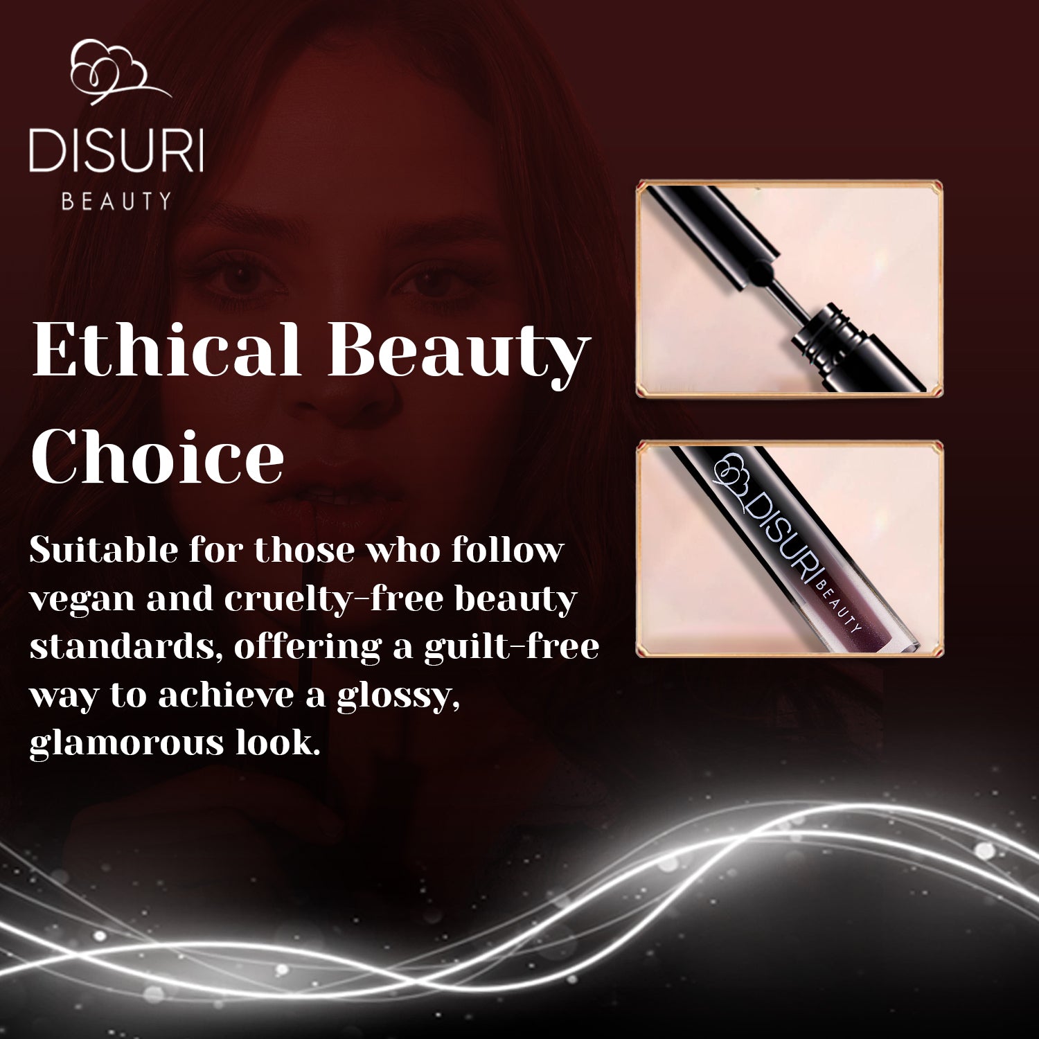 DISURI Beauty Glossy Blast Lip Gloss - Harlem (M72)