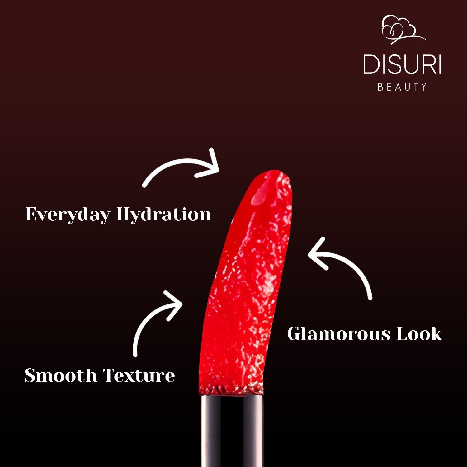 DISURI Beauty Glossy Blast Lip Gloss - Queens (M60)