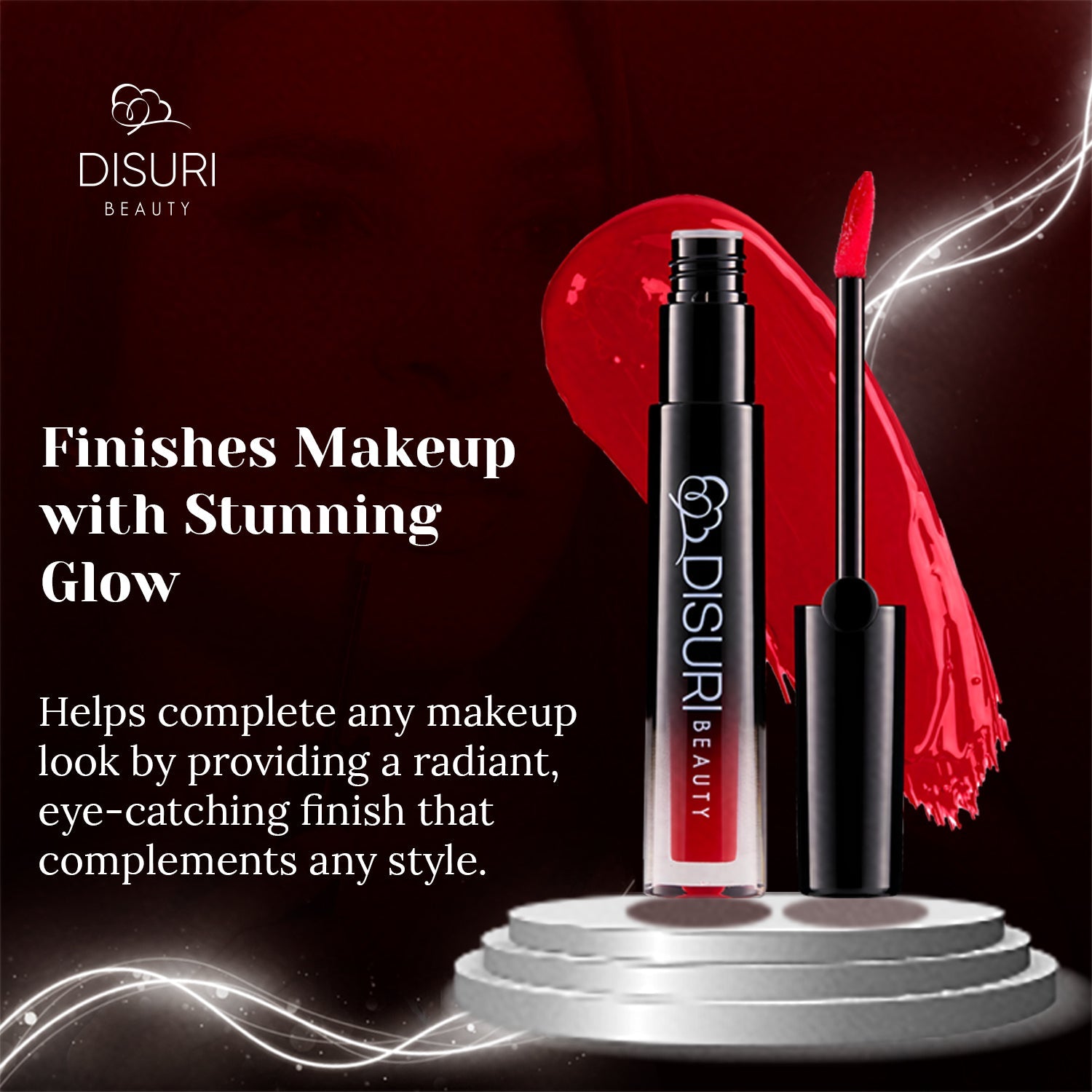 DISURI Beauty Glossy Blast Lip Gloss - Vice (M59)