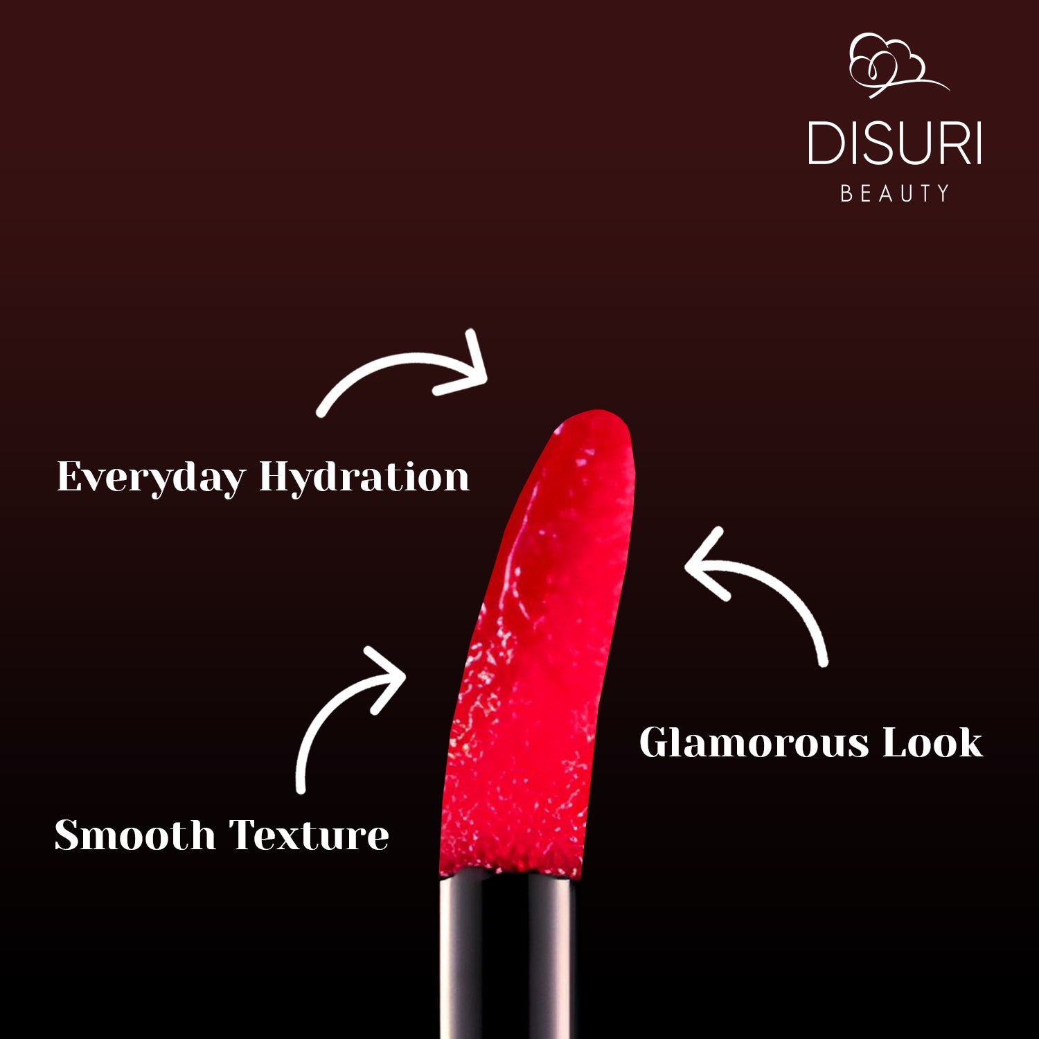 DISURI Beauty Glossy Blast Lip Gloss - Vice (M59)