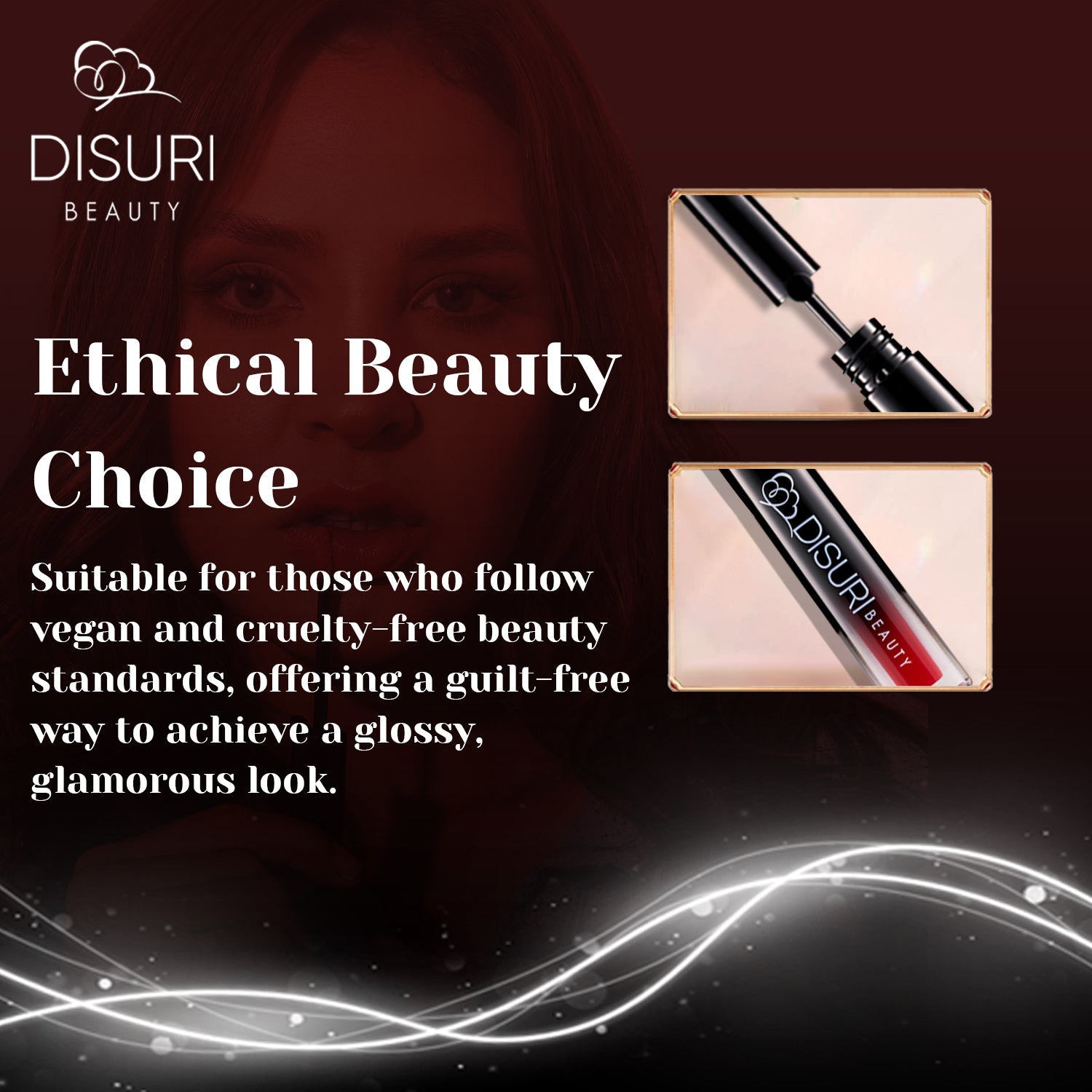 DISURI Beauty Glossy Blast Lip Gloss - Vice (M59)