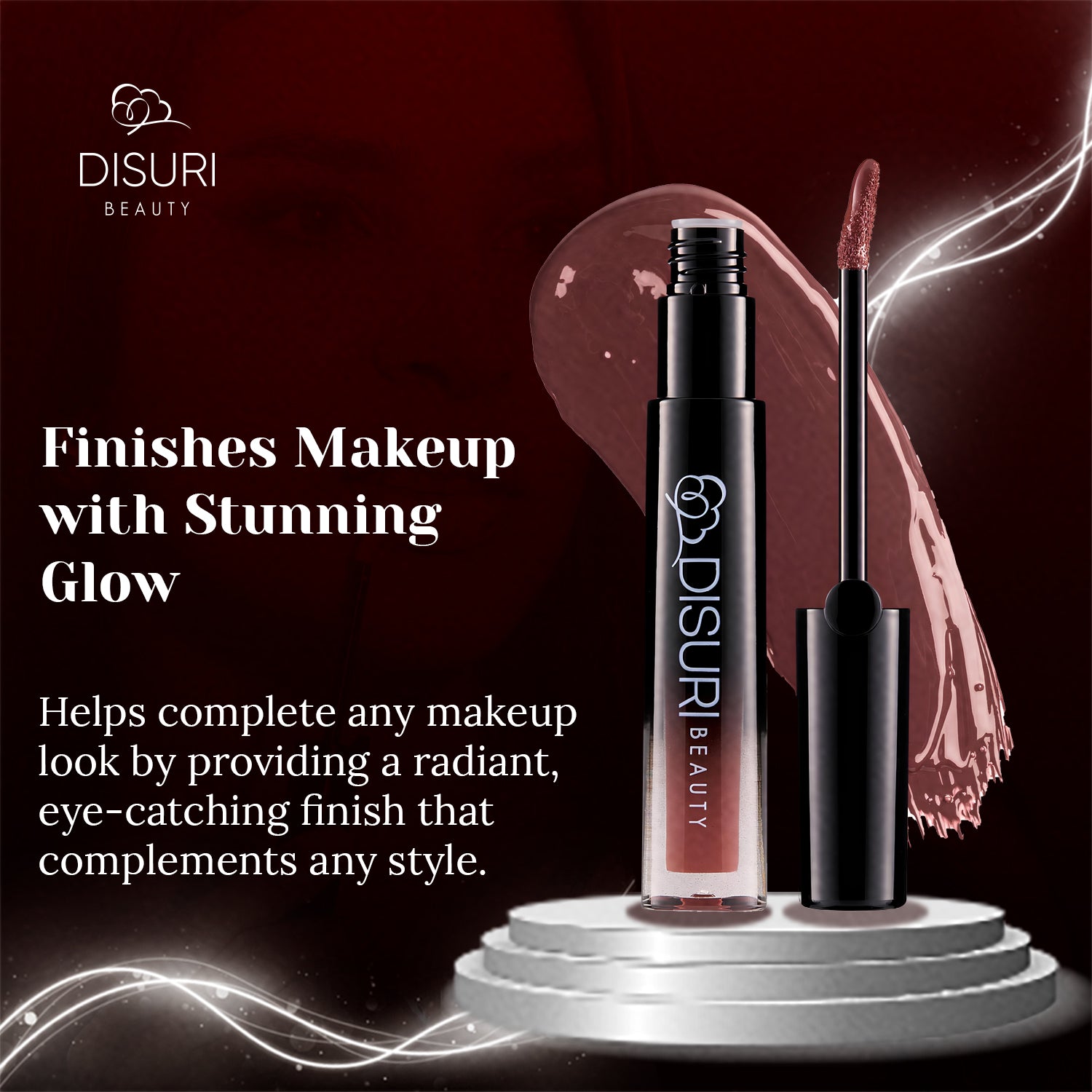 DISURI Beauty Glossy Blast Lip Gloss - Brooklyn (M73)