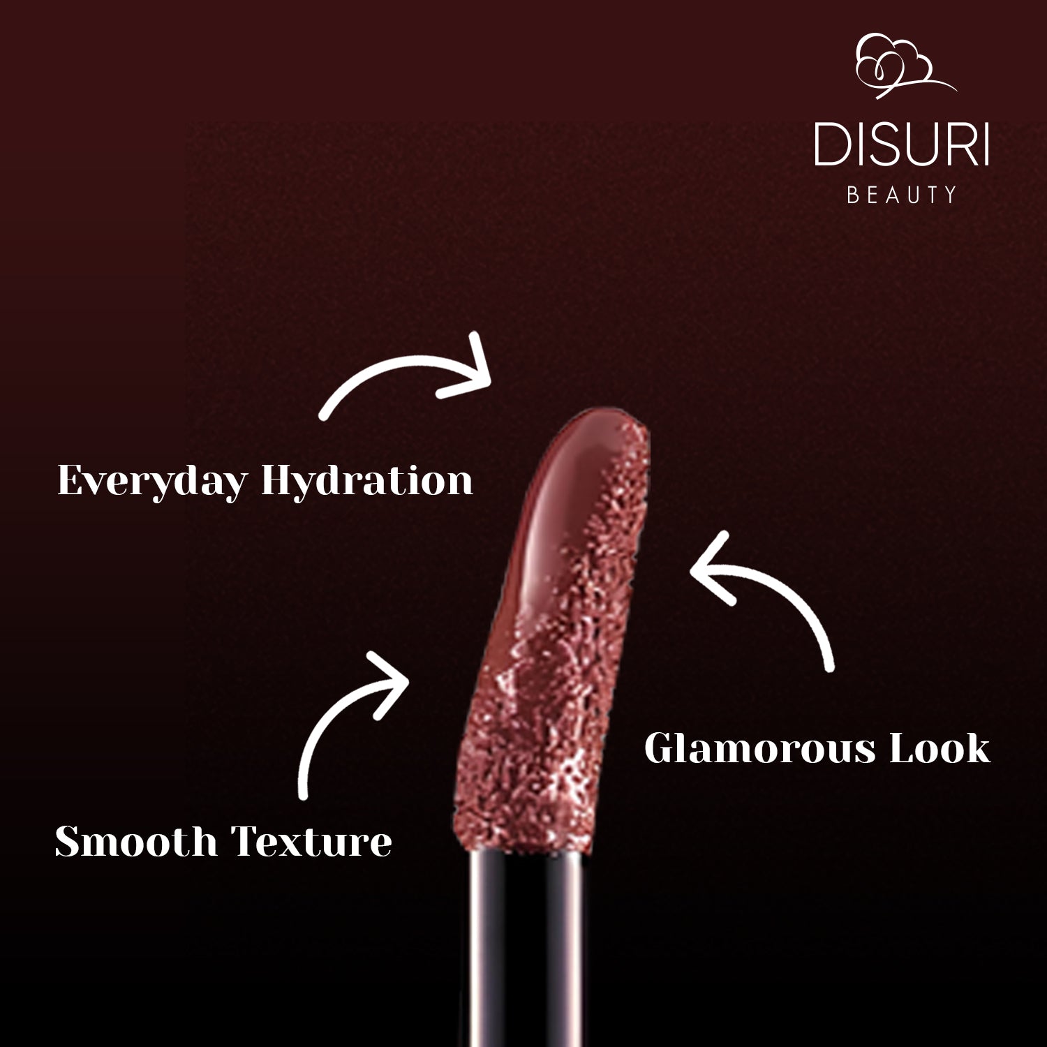 DISURI Beauty Glossy Blast Lip Gloss - Brooklyn (M73)