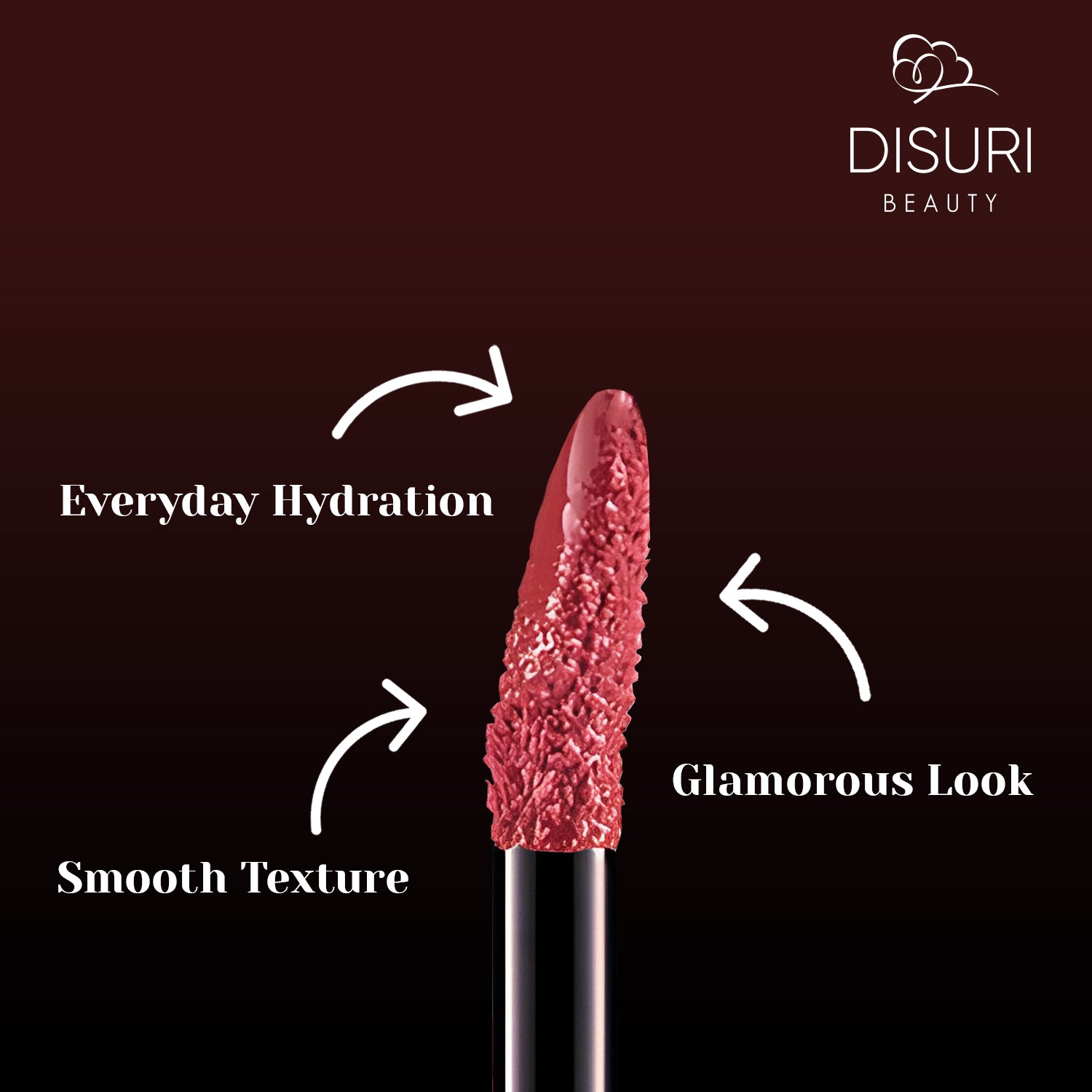 DISURI Beauty Glossy Blast Lip Gloss - Keep It Thoro (M40)
