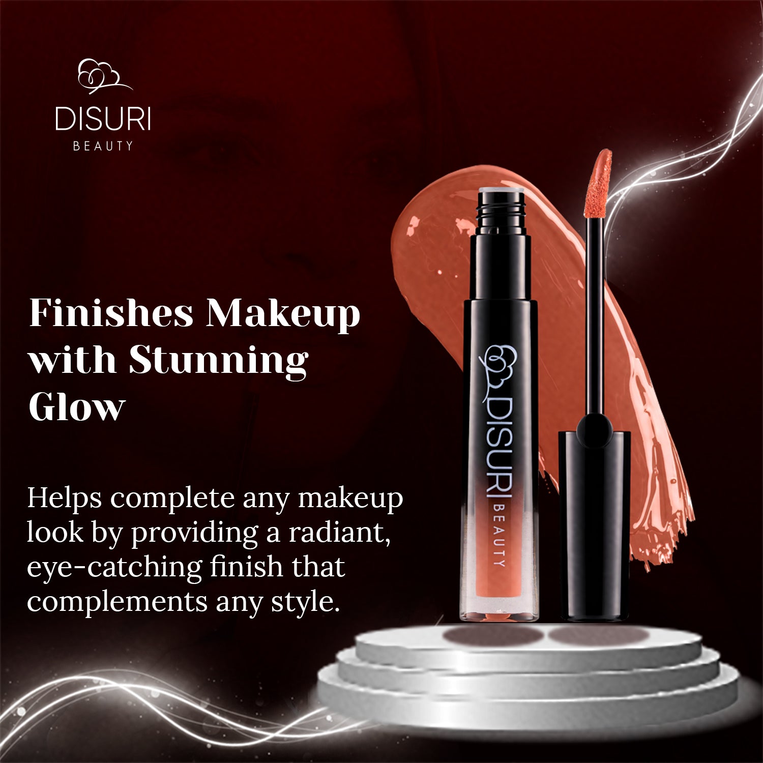 DISURI Beauty Glossy Blast Lip Gloss - Tropical Twist (M34)