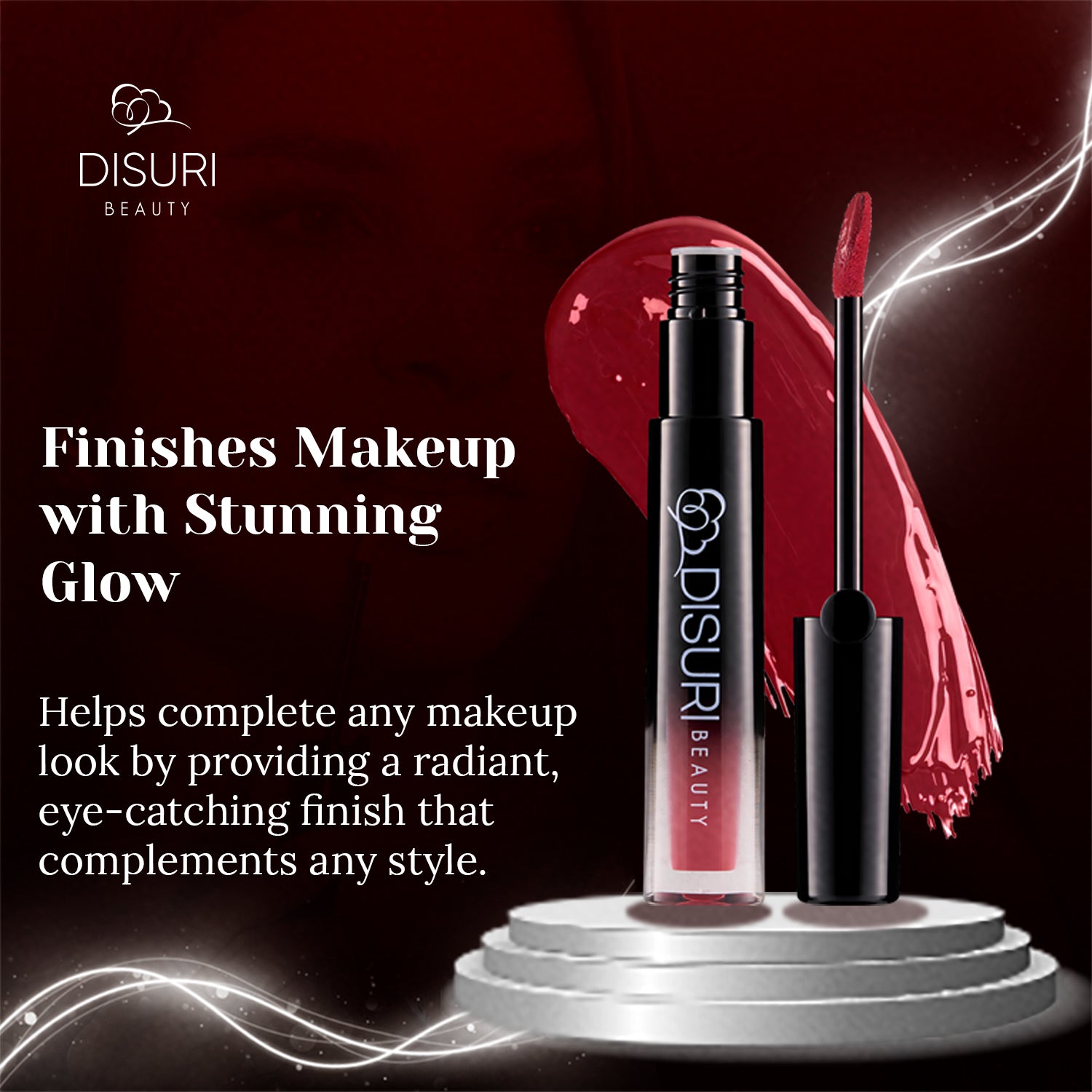 DISURI Beauty Glossy Blast Lip Gloss - No Games Please (M64)