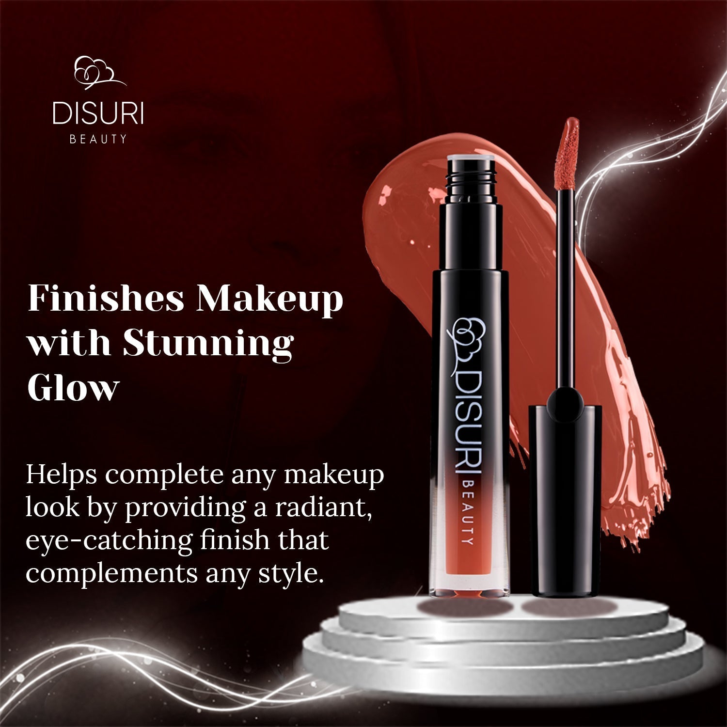 DISURI Beauty Glossy Blast Lip Gloss - Nana (M50)