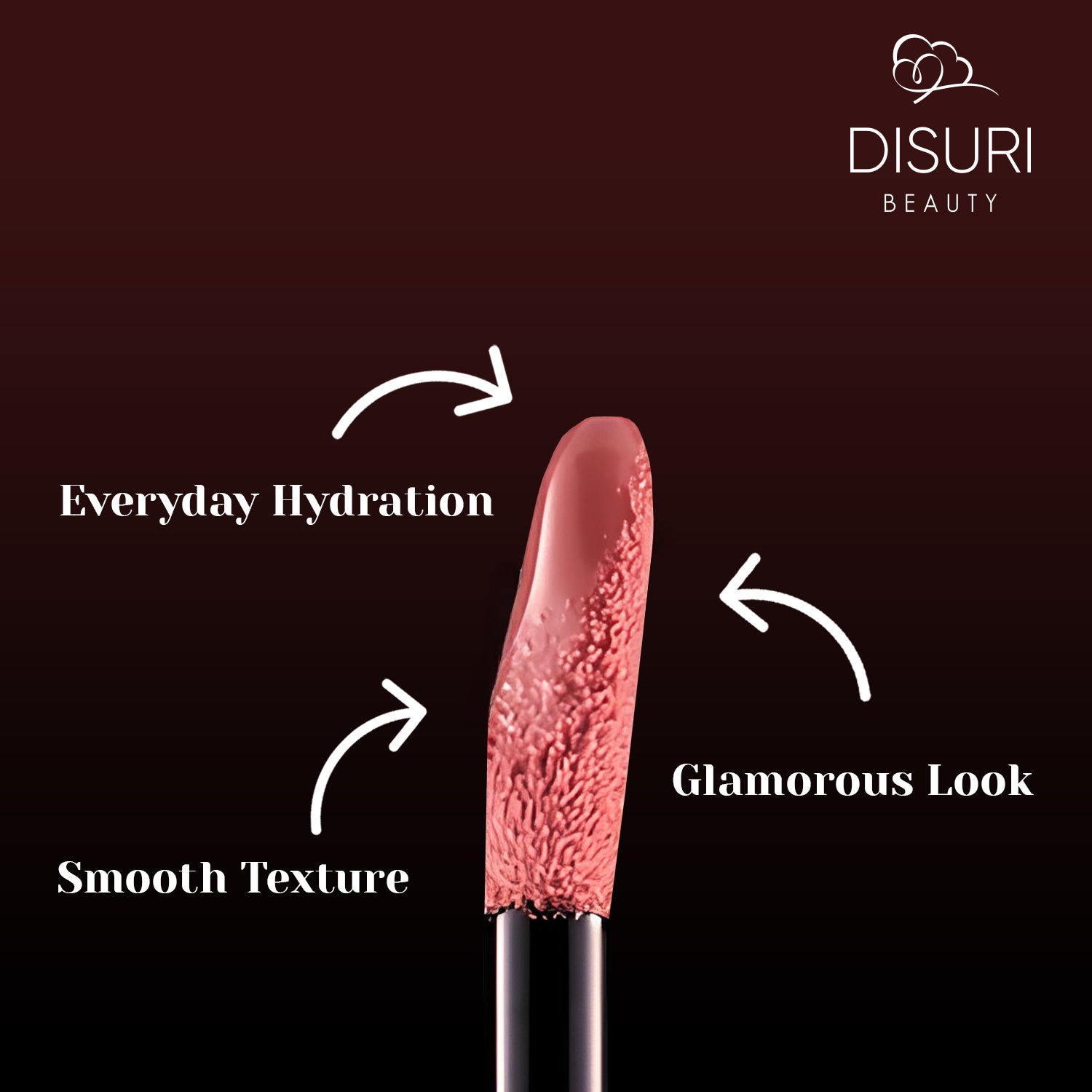DISURI Beauty Glossy Blast Lip Gloss - Watermelon Rush (M10)