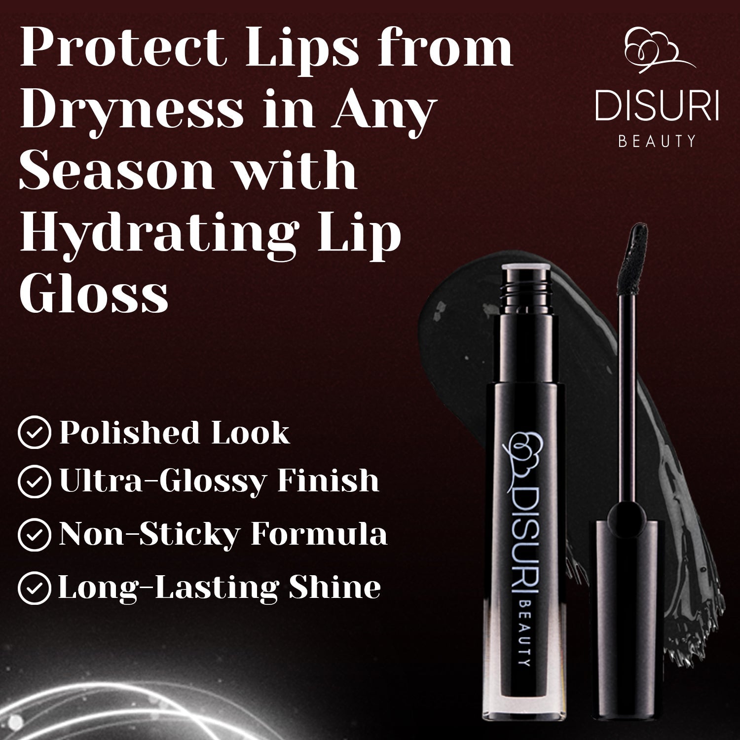 DISURI Beauty Glossy Blast Lip Gloss - Griselda (M56)