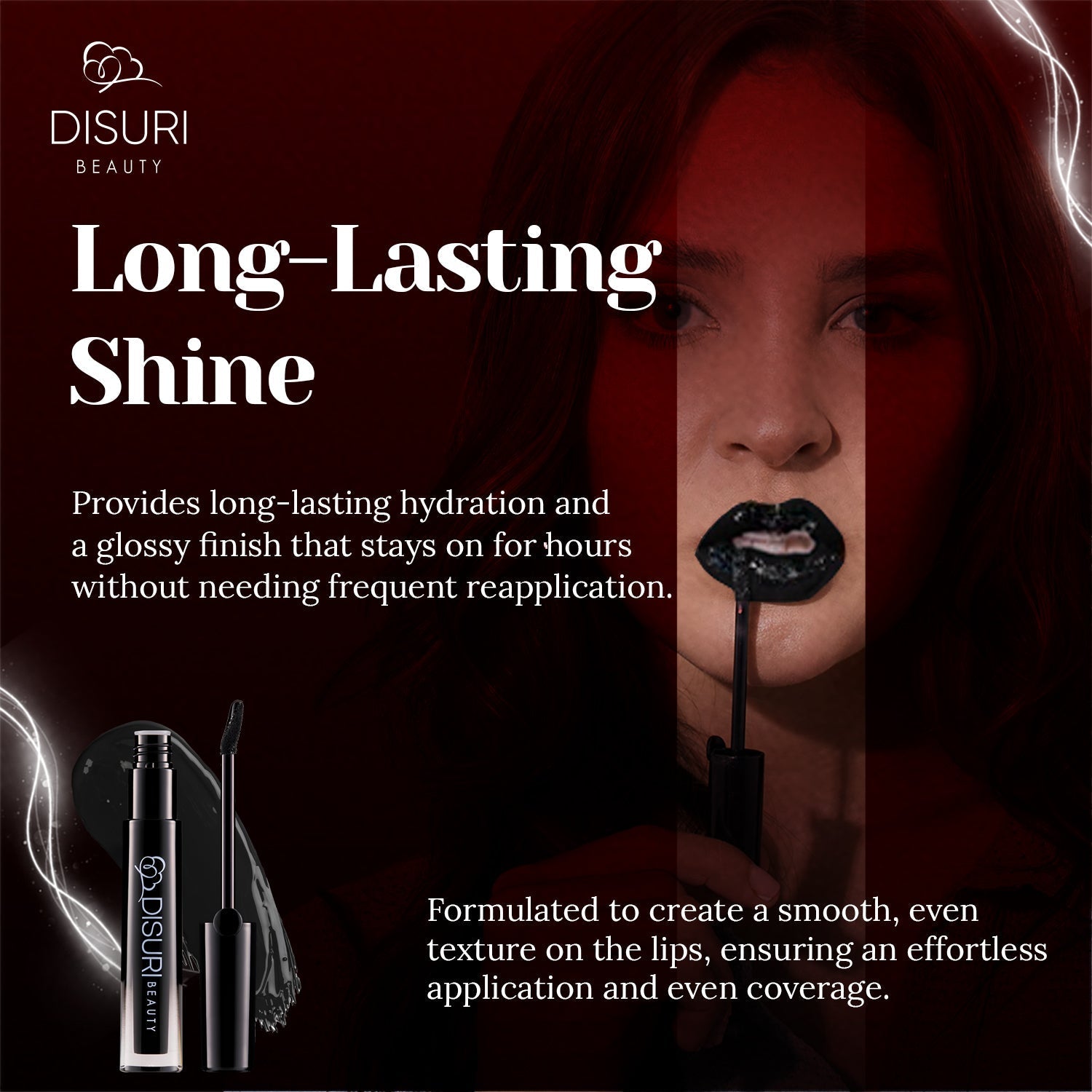 DISURI Beauty Glossy Blast Lip Gloss - Griselda (M56)