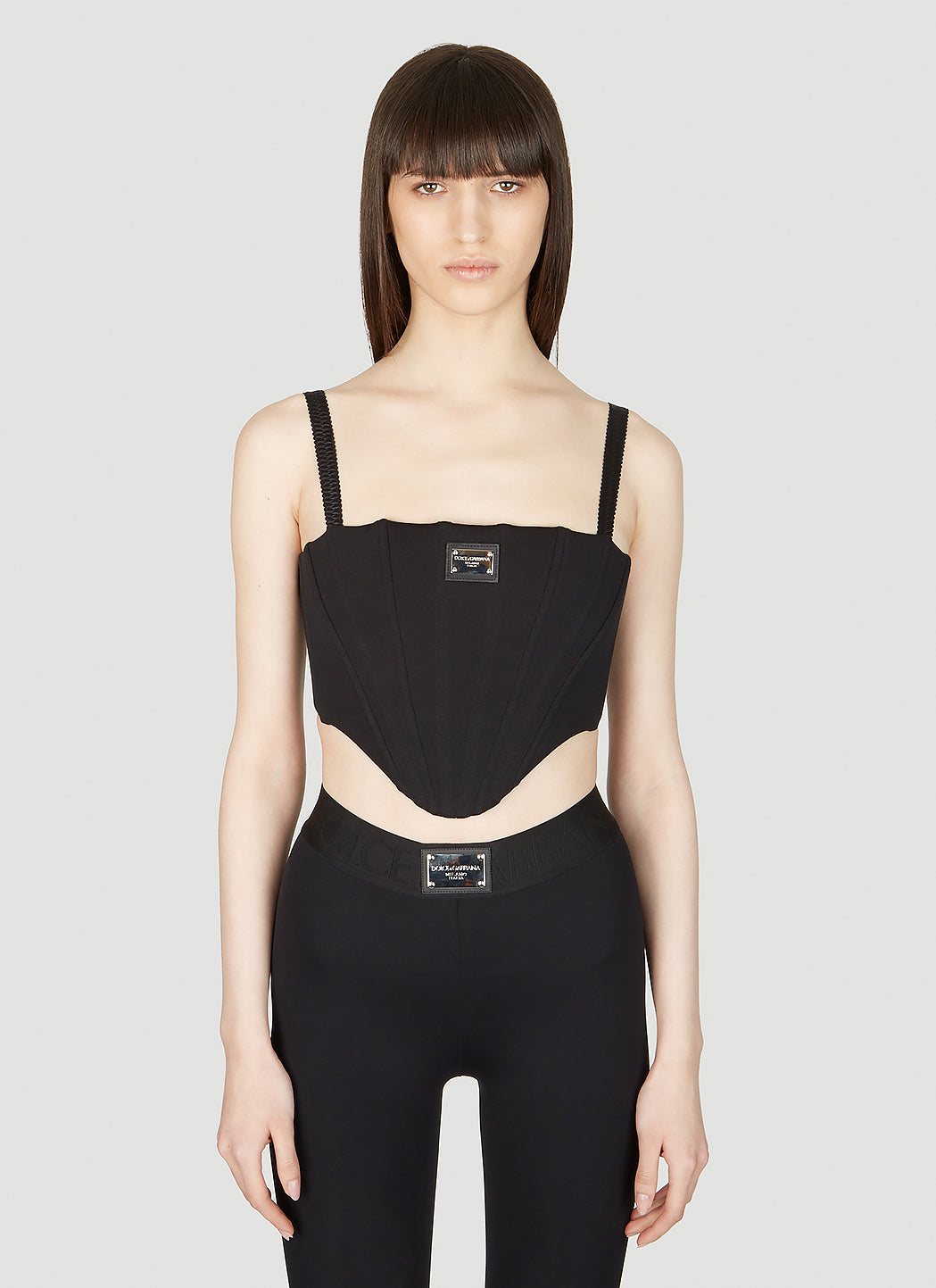 Dolce & Gabbana Women Logo Plaque Corset by Luosophy