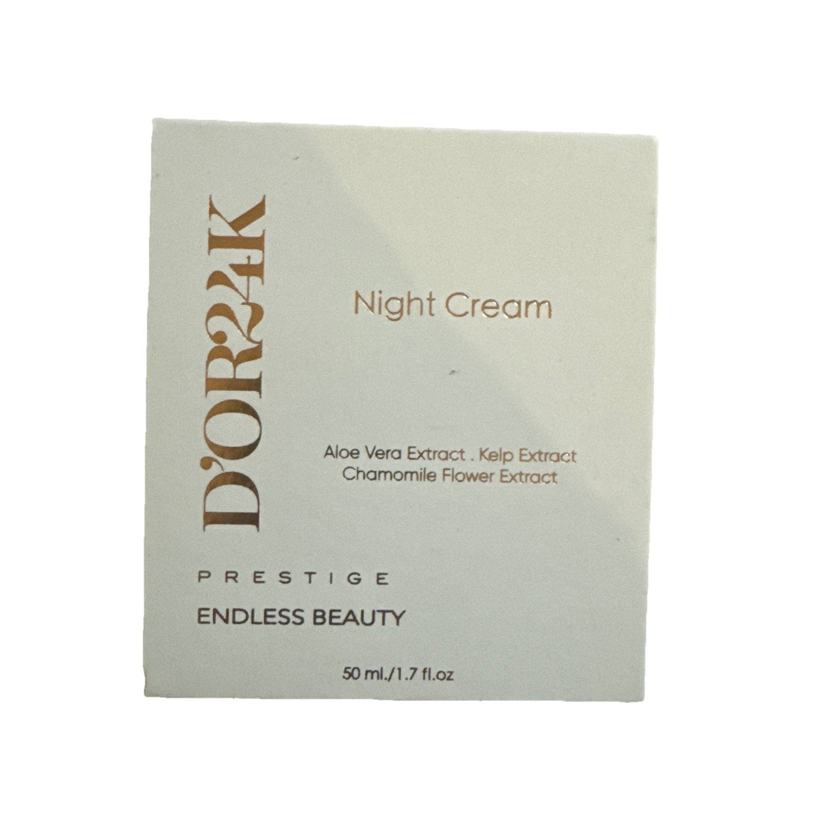 D’OR 24K Prestige Endless Beauty Recovery Night Cream 1.7 oz Gold Infused