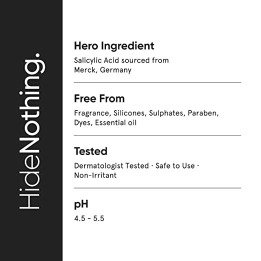 Minimalist 2% Salicylic Acid Face Wash by Dista