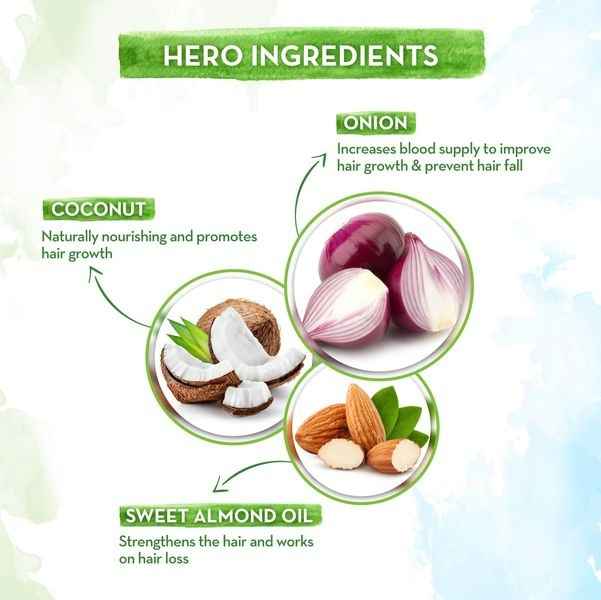 Mamaearth Onion Shampoo & Onion Conditioner For Hair Fall Control