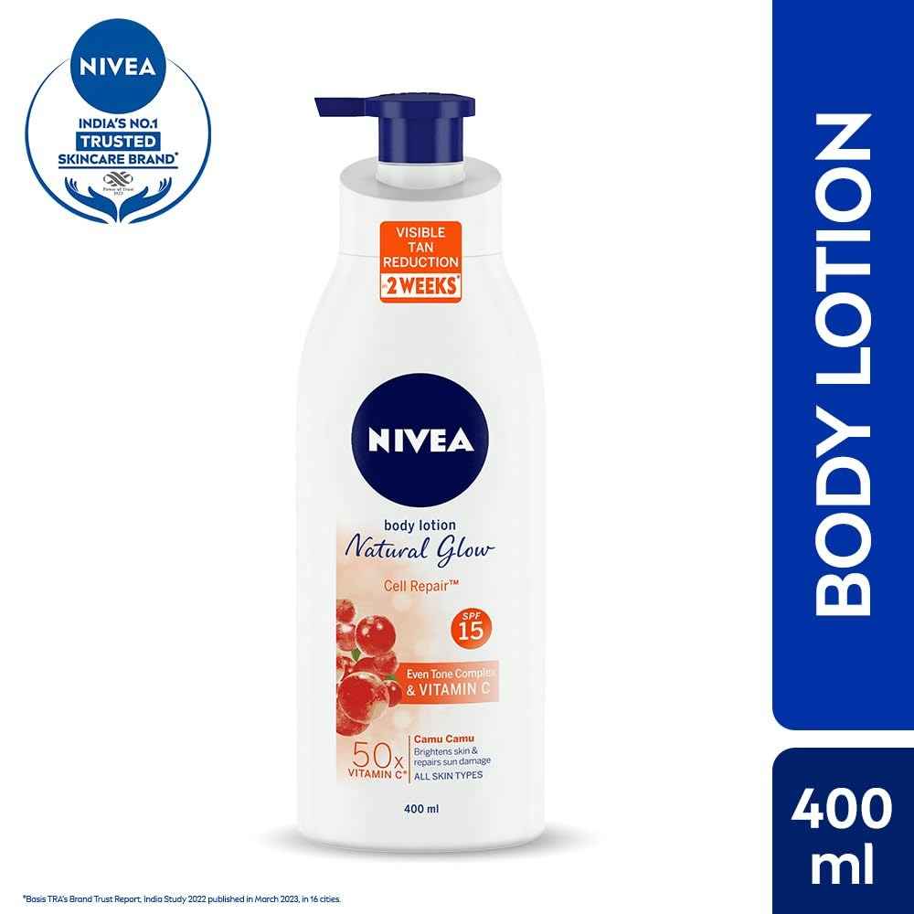 Nivea Body Lotion Natural Glow Cell Repair