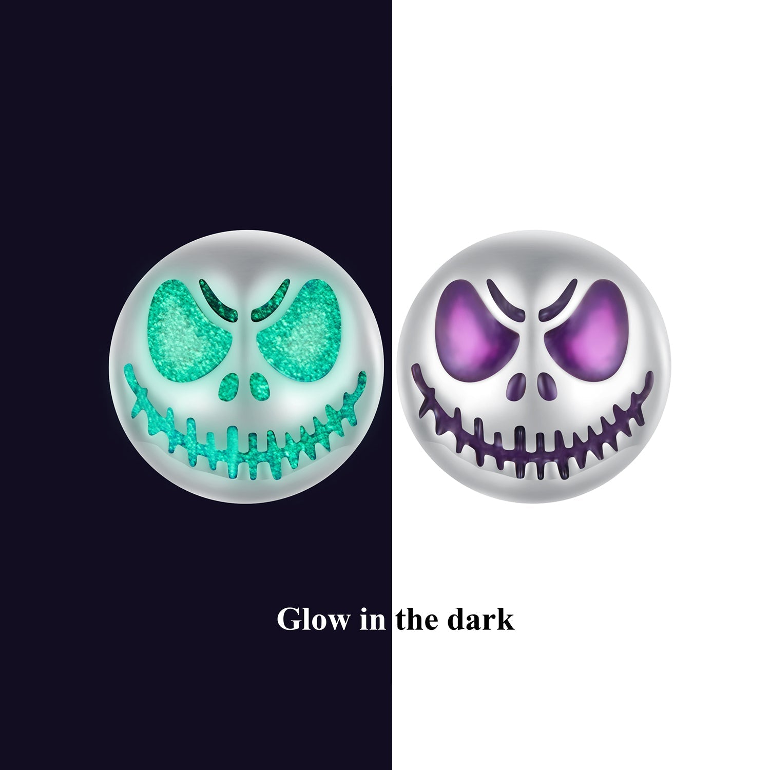 925 Sterling Silver Enamel Oxidized Earrings - 8mm for Women DestGlow
