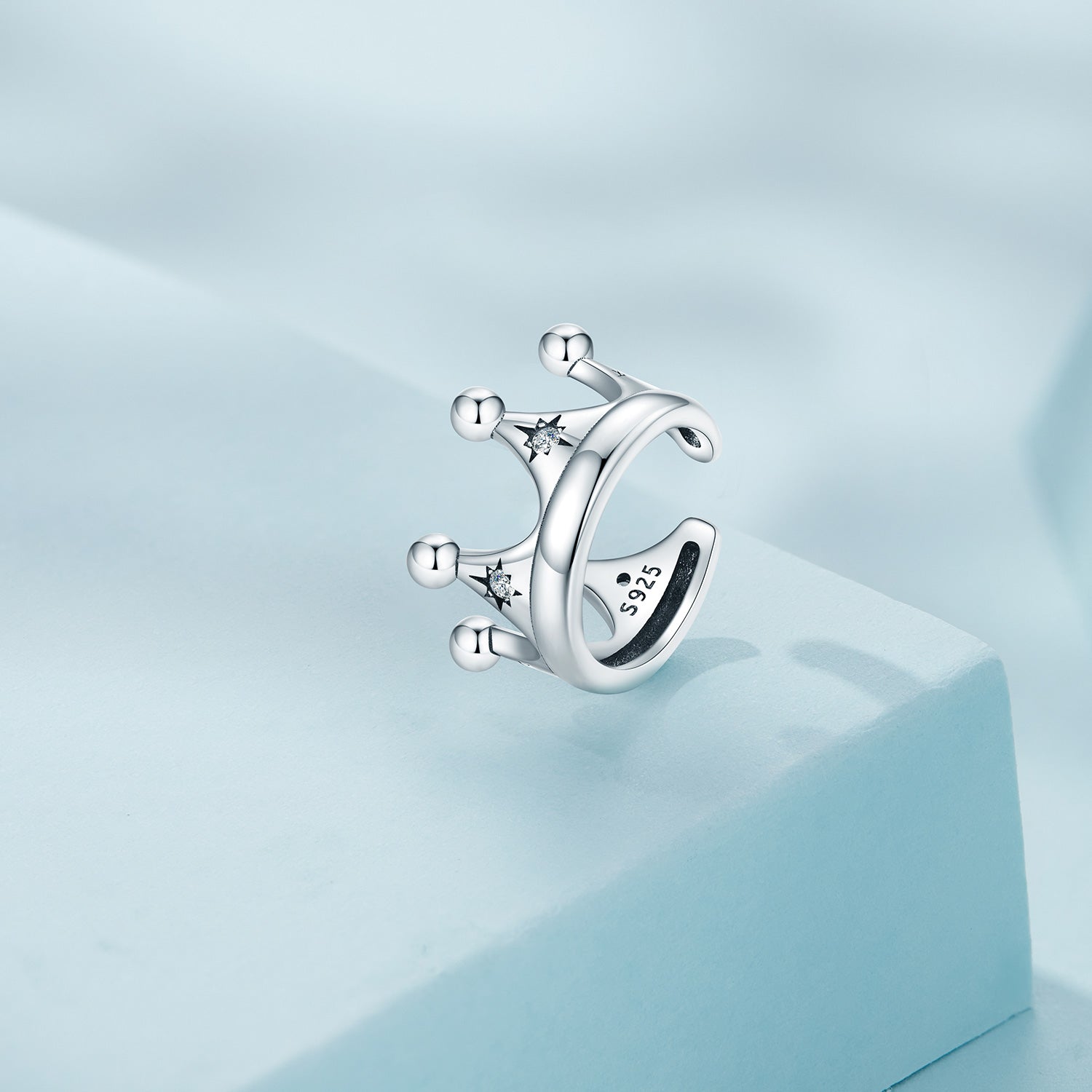 S925 Sterling Silver Earrings with Pavé Setting and CZ DestGlow