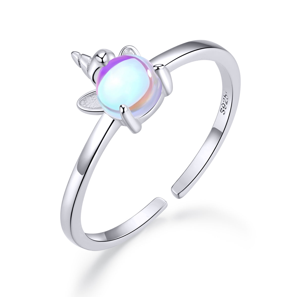 S925 Sterling Silver Slim Band Ring by Bids.com