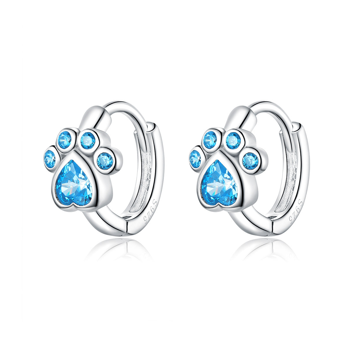S925 Sterling Silver CZ Earrings for Women DestGlow