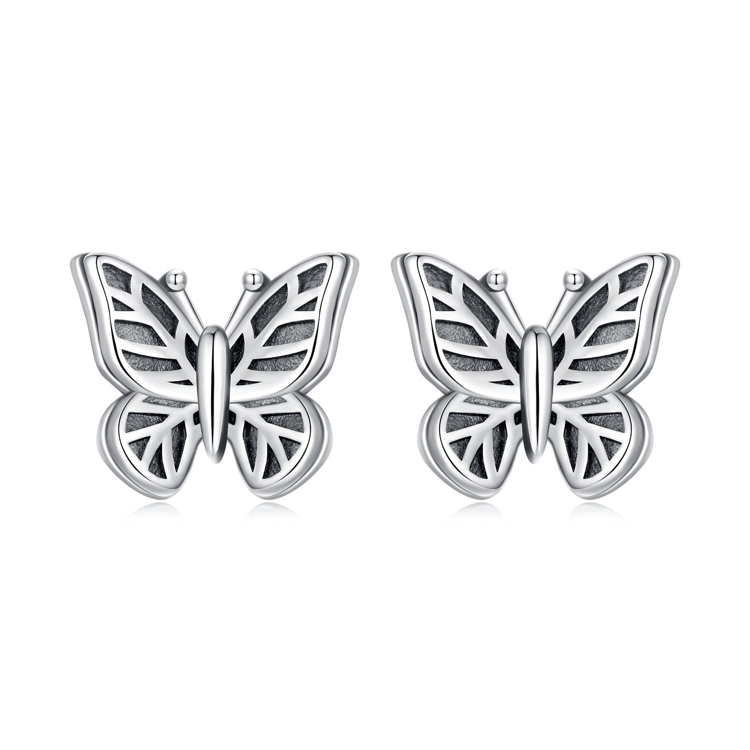 925 Sterling Silver Oxidized Silver Earrings for Women DestGlow