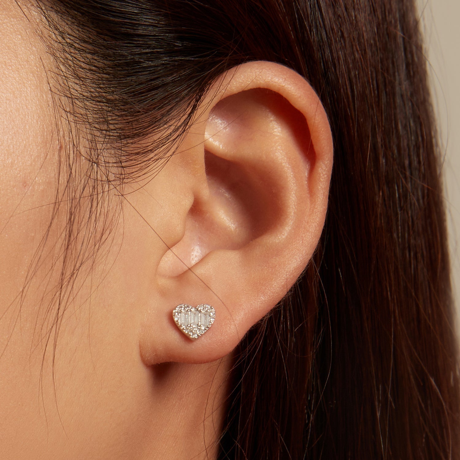 925 Sterling Silver Earrings with Pavé Set CZ DestGlow