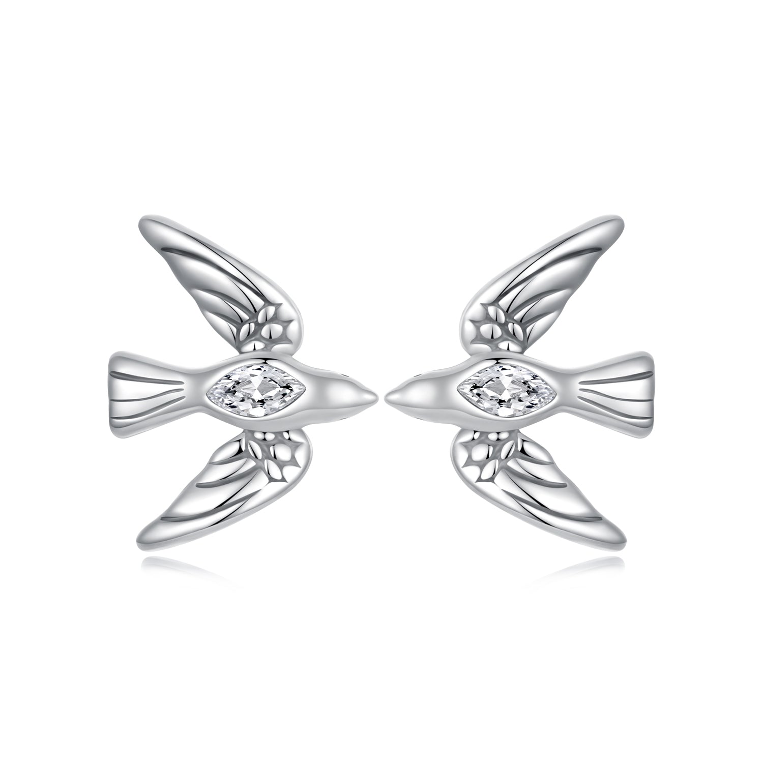 925 Sterling Silver Oxidized CZ Earrings for Women DestGlow