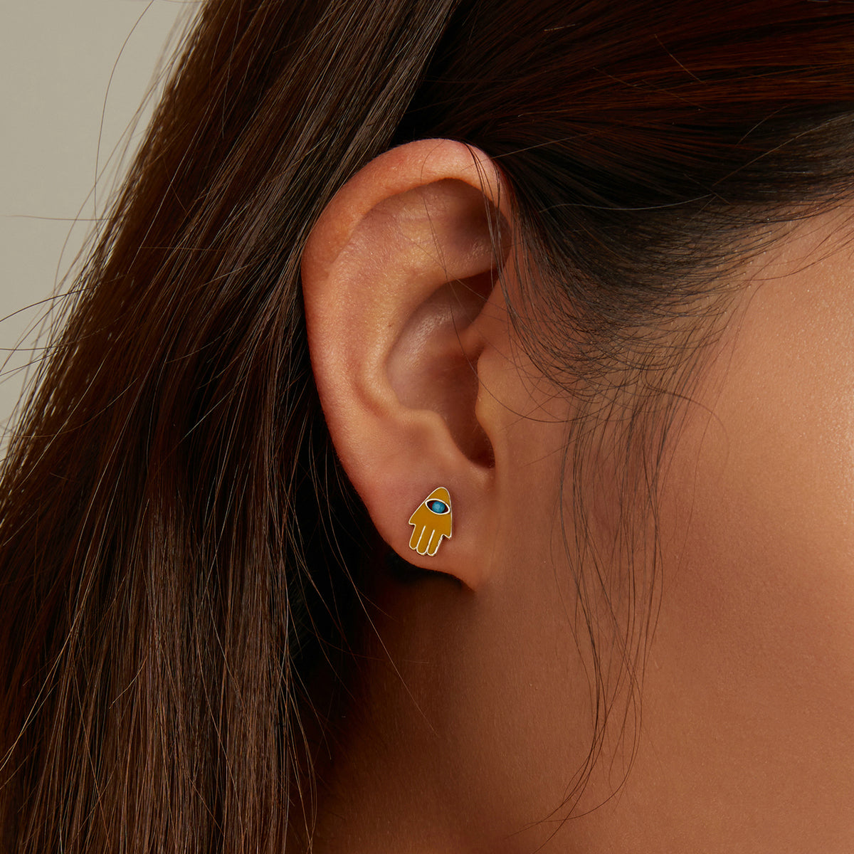 S925 Sterling Silver Enamel Pavé Set CZ Earrings DestGlow