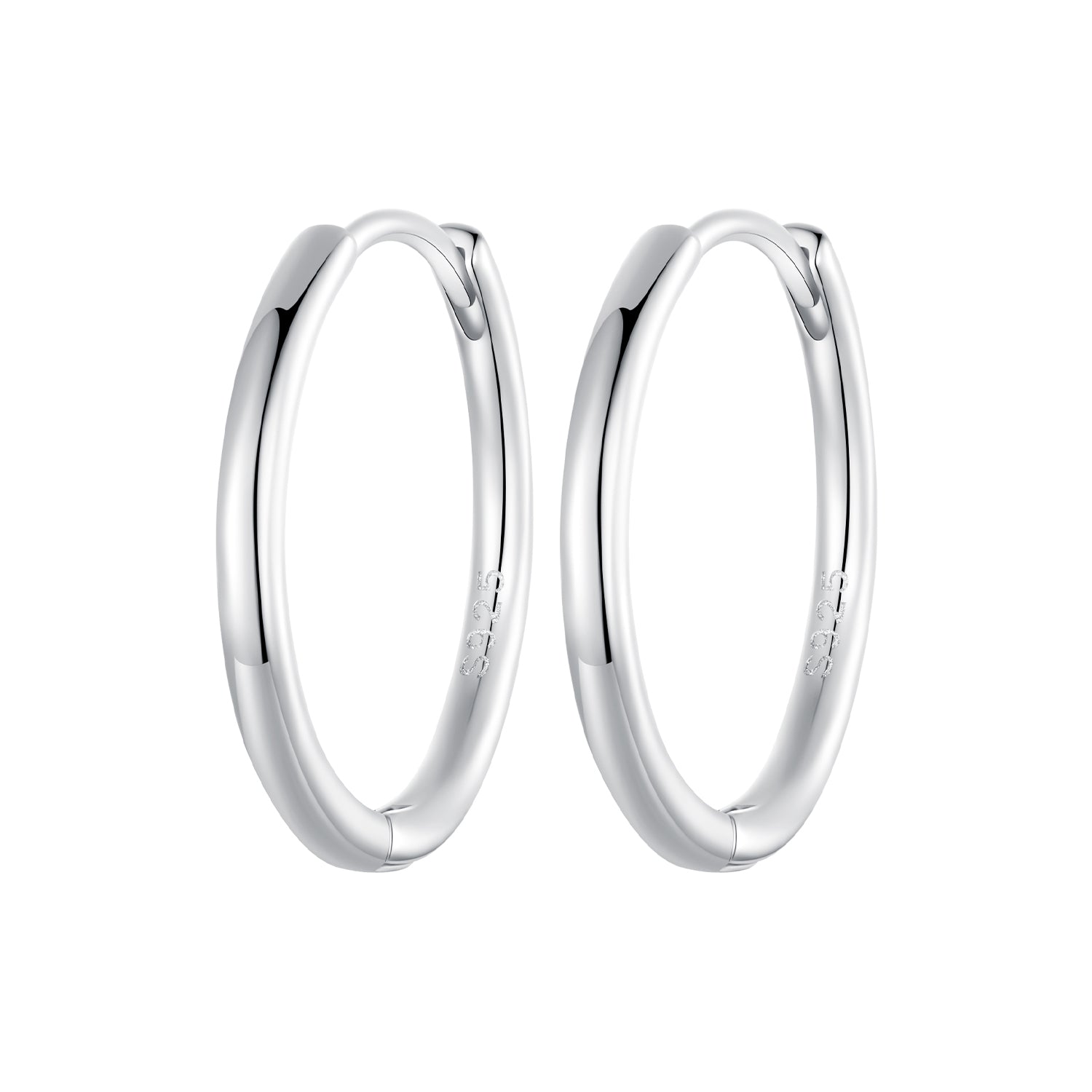 925 Sterling Silver & White Gold Plated Earrings for Women DestGlow