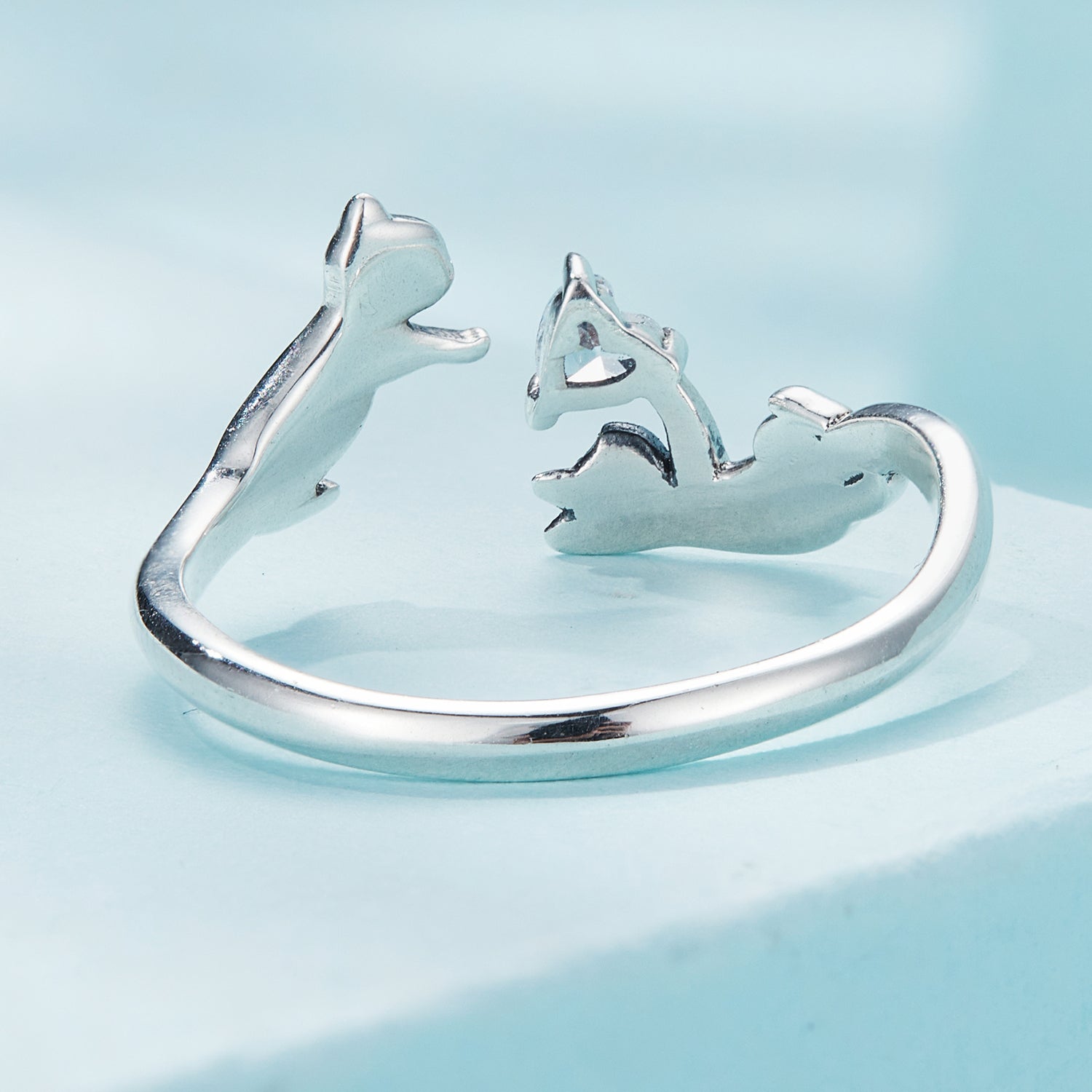 925 Sterling Silver 3mm Pavé Setting CZ Ring DestGlow