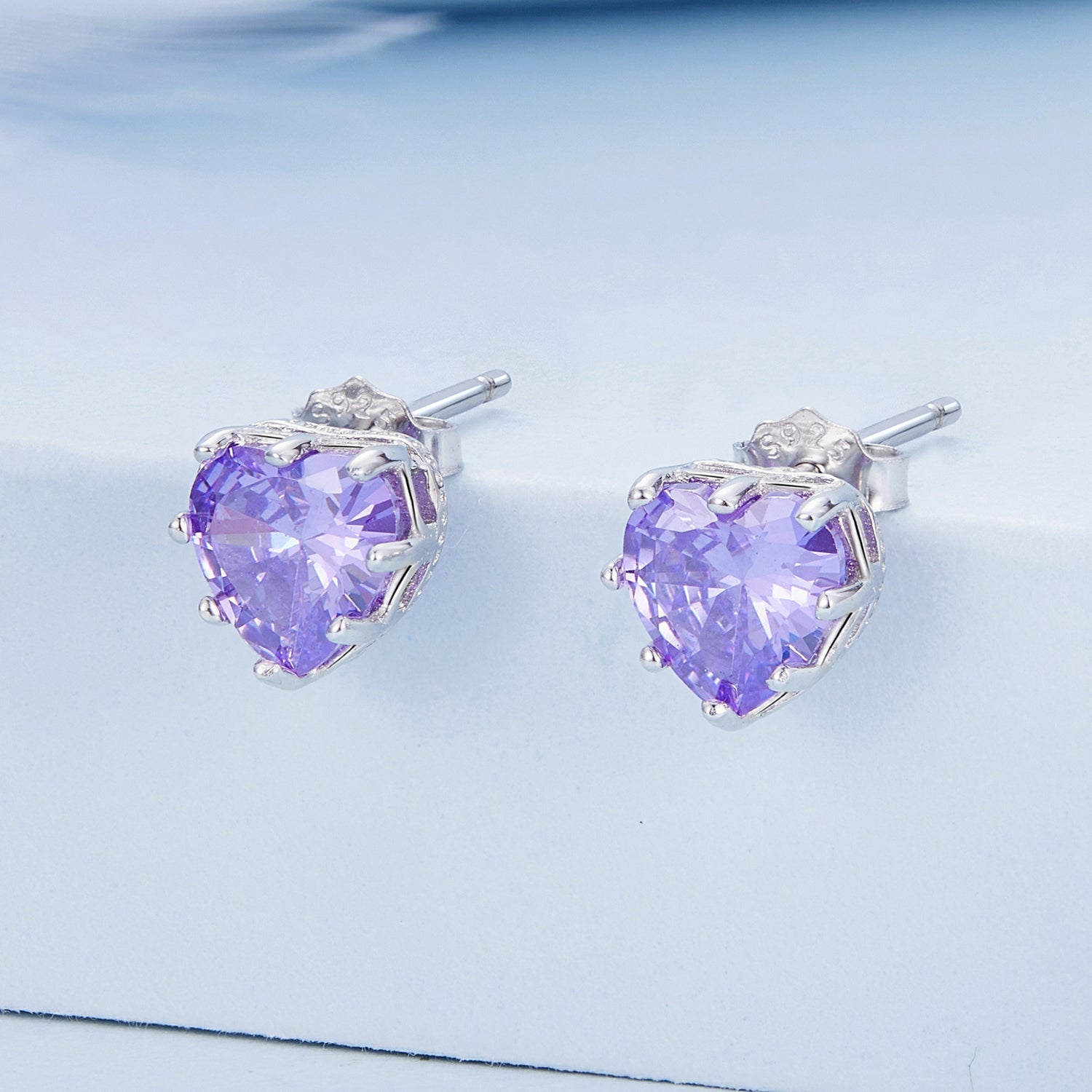 925 Sterling Silver Earrings with Pavé Setting CZ for Women DestGlow
