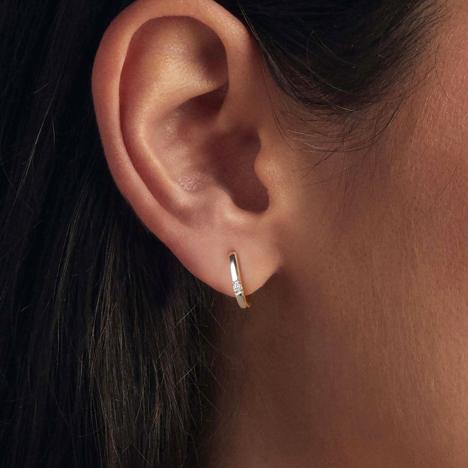 925 Sterling Silver Moissanite 0.16 ct Stud Earrings for Women DestGlow
