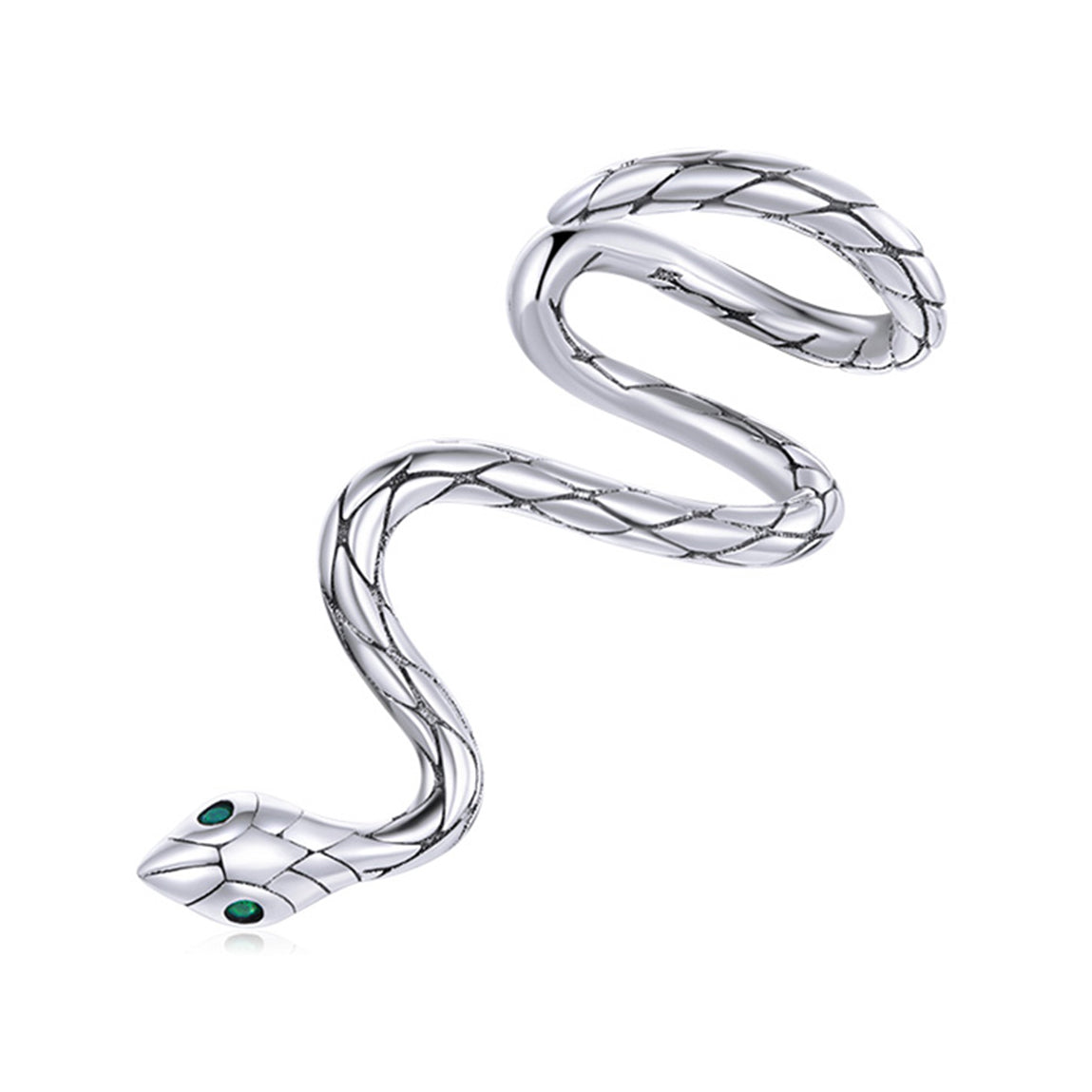 925 Sterling Silver Oxidized 2.5x1.9 cm Pavé Setting CZ Earrings for Women DestGlow