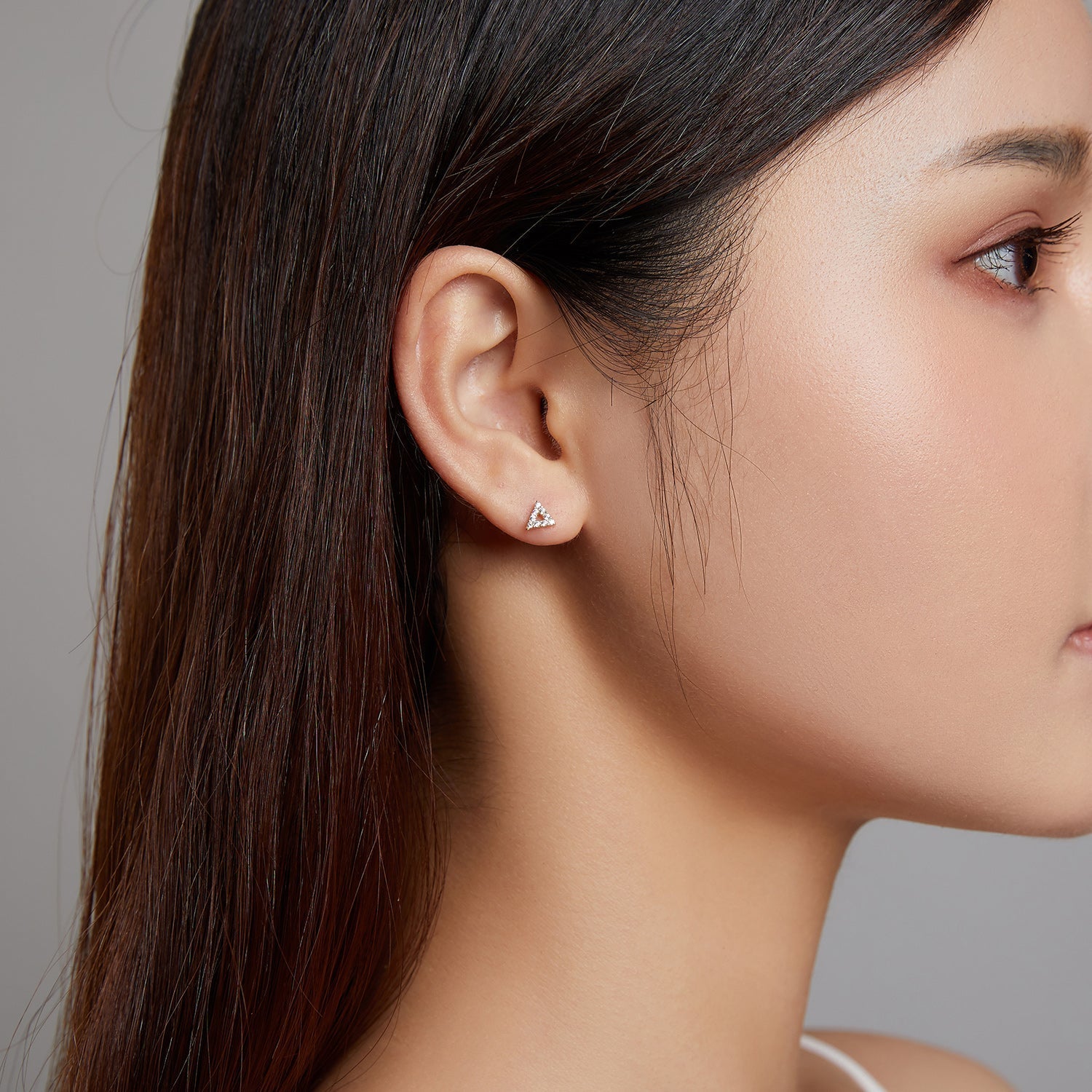 925 Sterling Silver & Plated Gold CZ Earrings for Women DestGlow