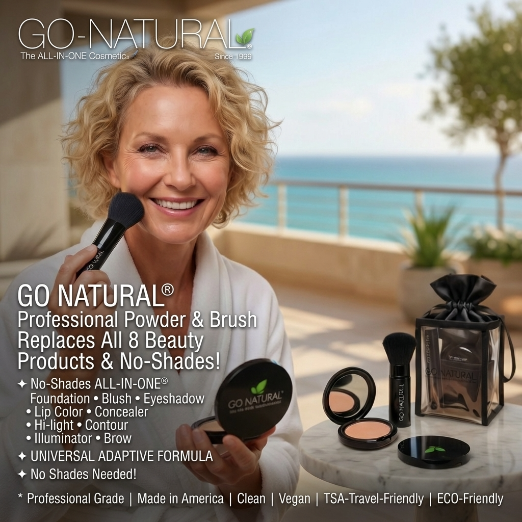 GO NATURAL® ALL-IN-ONE® Powder - Travel Gift Set DestGlow