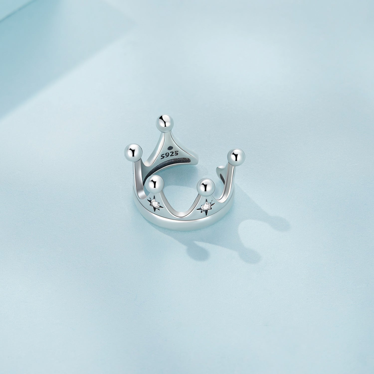 S925 Sterling Silver Earrings with Pavé Setting and CZ DestGlow