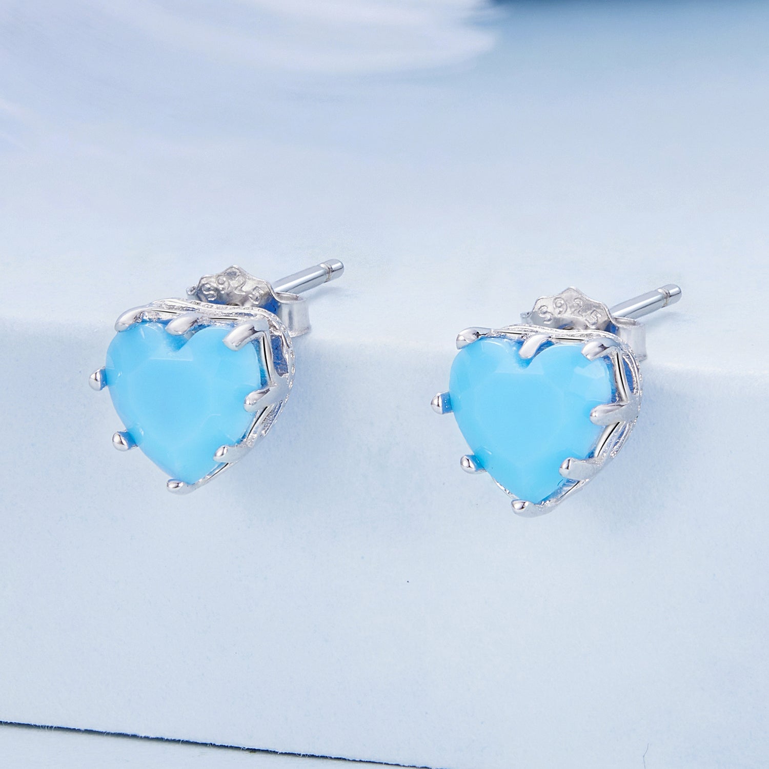 925 Sterling Silver Earrings with Pavé Setting CZ for Women DestGlow
