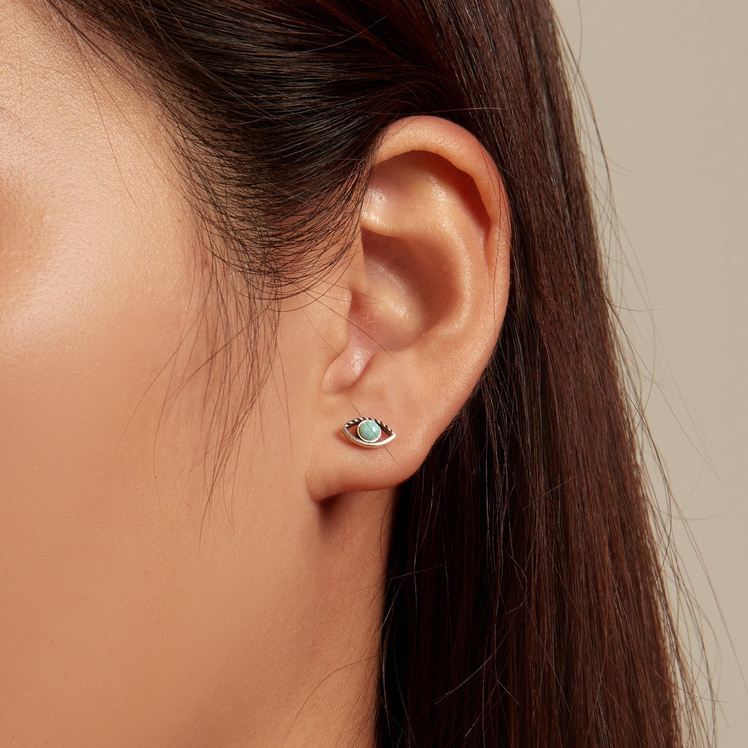 925 Sterling Silver Translucent Opal Earrings for Women DestGlow