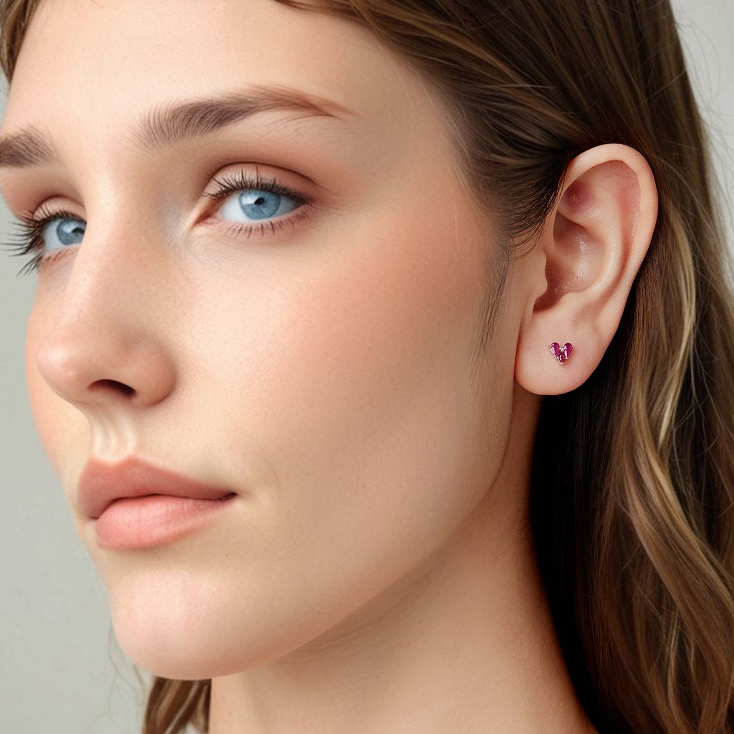 925 Sterling Silver Earrings with Pavé Setting CZ DestGlow