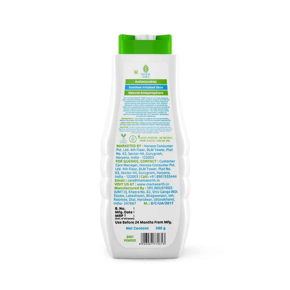 Mamaearth Dusting Baby Powder For Calms & Relaxes Skin, Prevents Diaper Rash